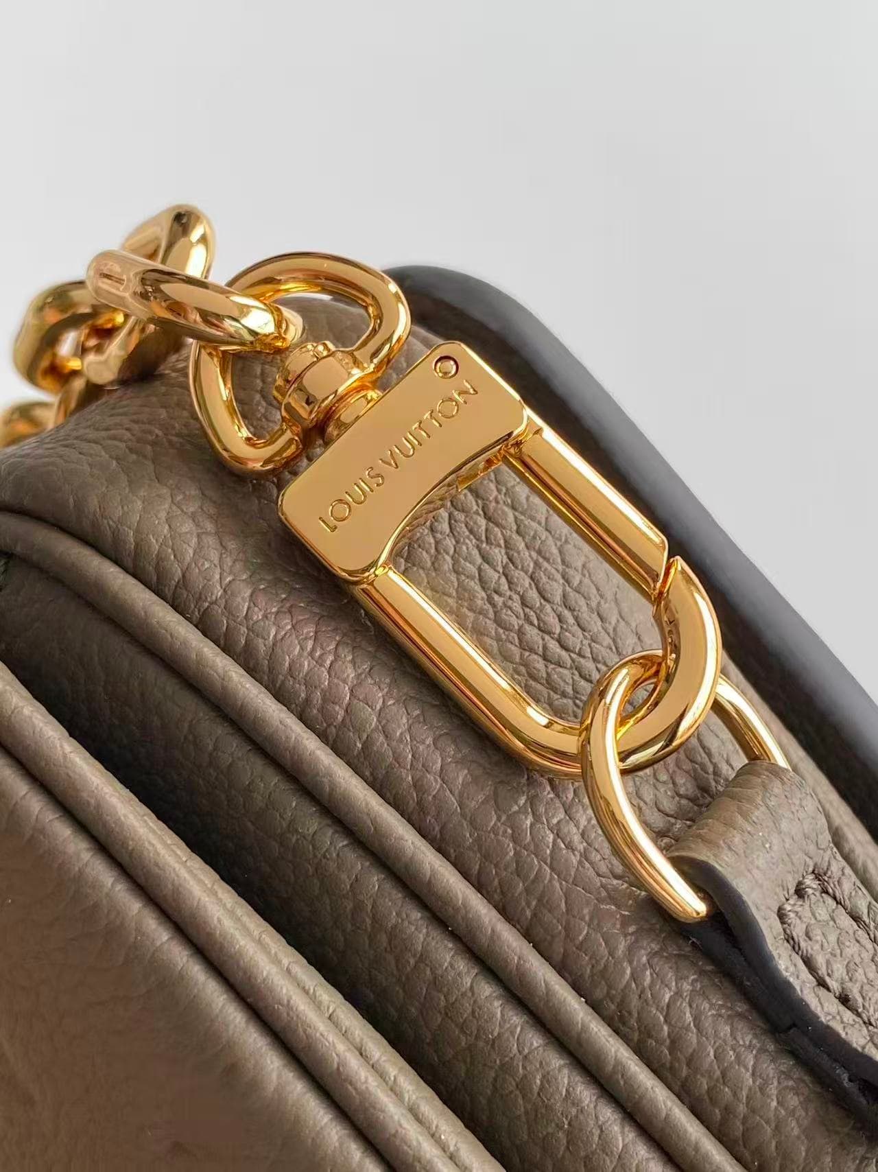 Louis Vuitton Pochette Metis East West Smoke Monogram Empreinte Leather M25910 TOP