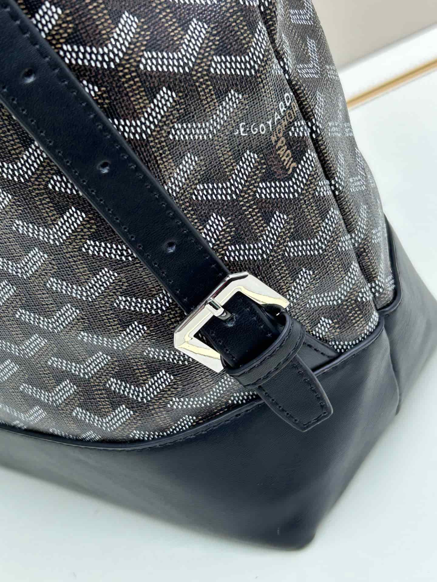 Goyard Cisalpin Backpack Goyardine Canvas & Chevroches Calfskin
