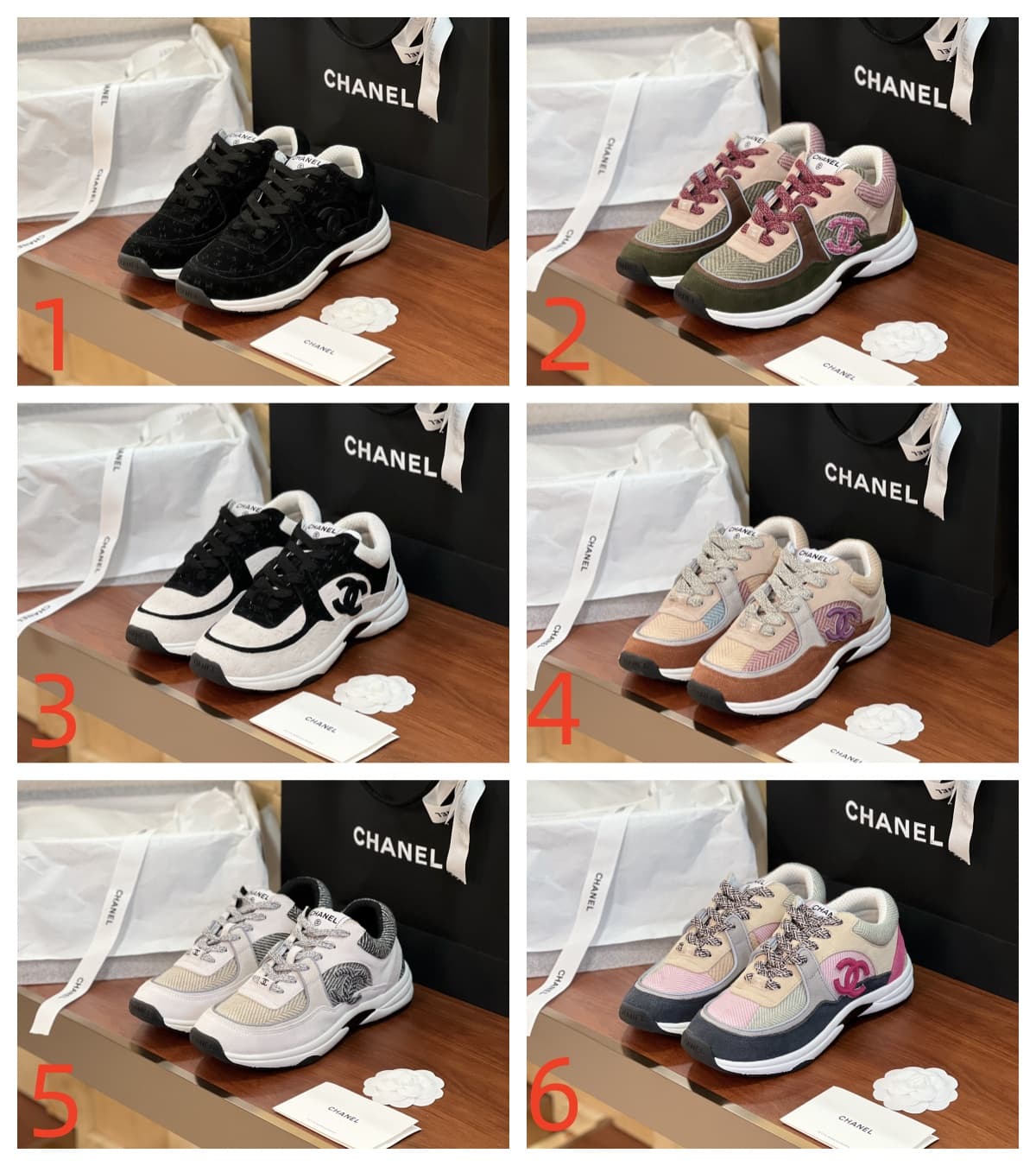 Chanel Sneaker Shoes Men Women