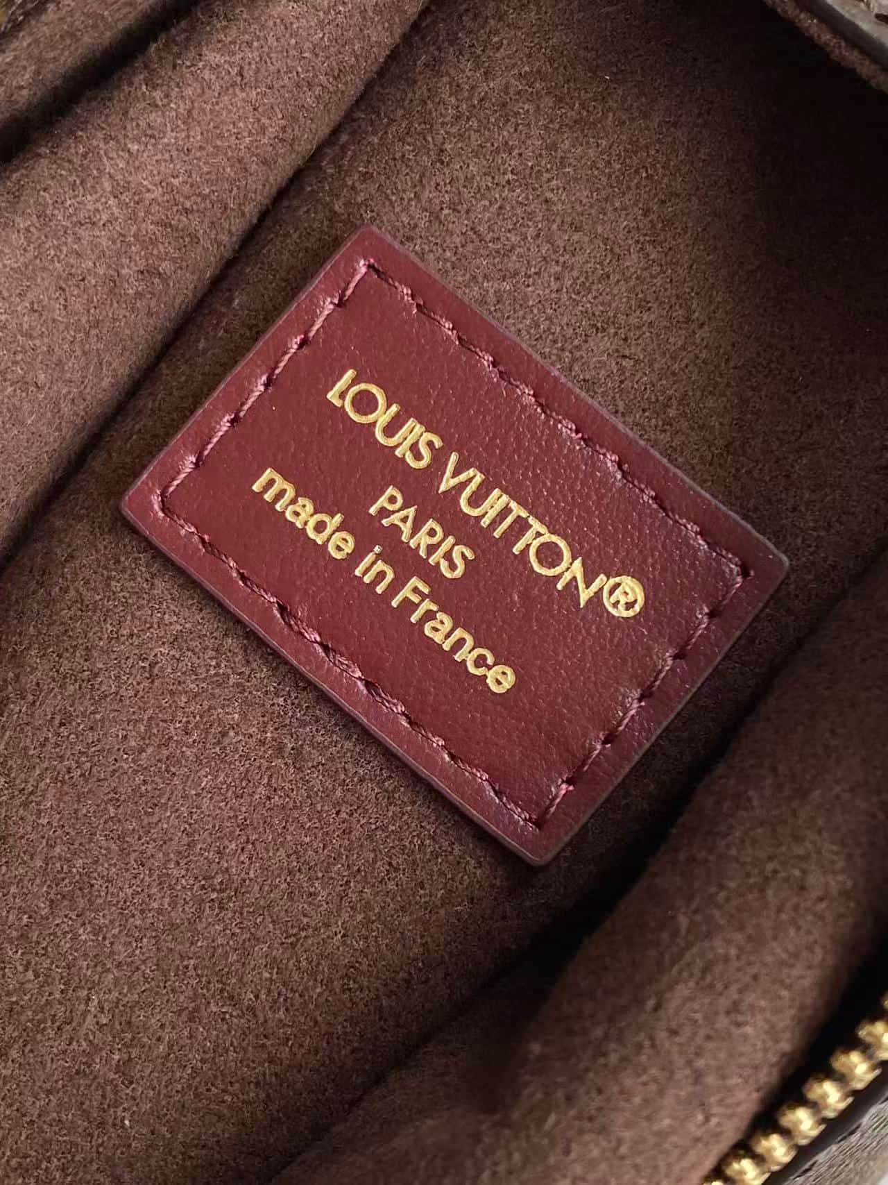 Louis Vuitton Side Trunk MM Monogram Ebene Coated canvas M28569 High