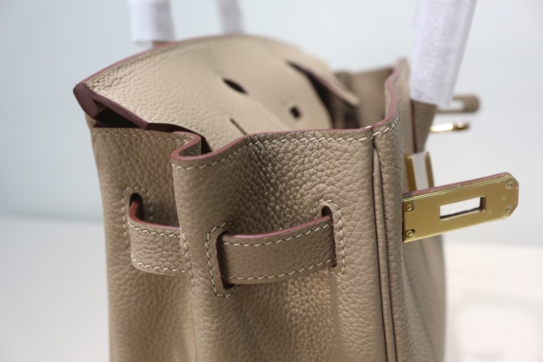 Hermes Birkin 25/30/35cm Bag Togo Leather In Trench WAX High