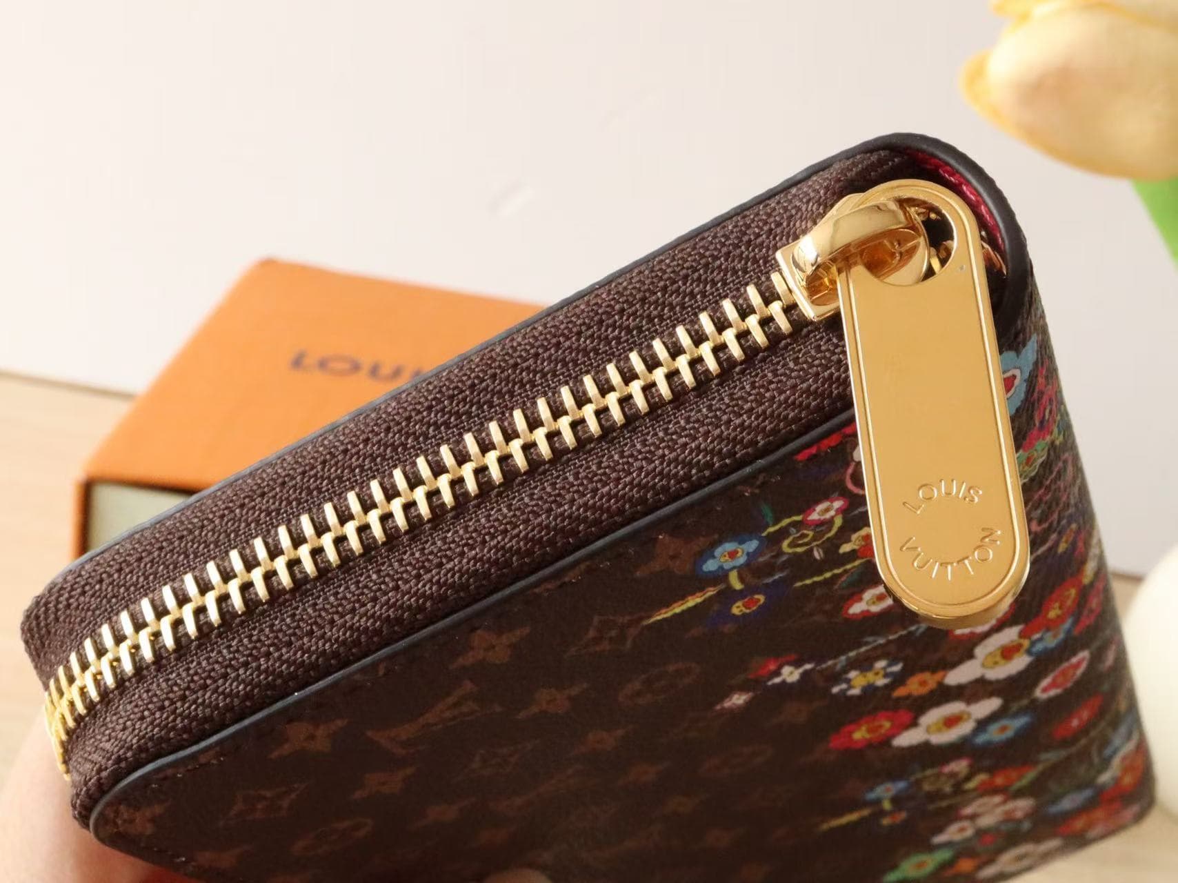 Louis Vuitton x Murakami Zippy Wallet Monogram coated canvas M14162 High