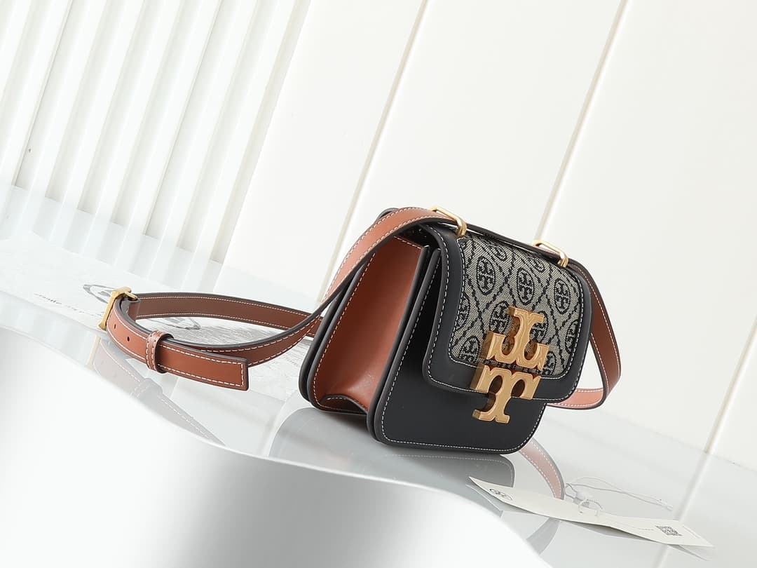 Tory Burch Small Eleanor T Monogram jacquard shoulder bag High
