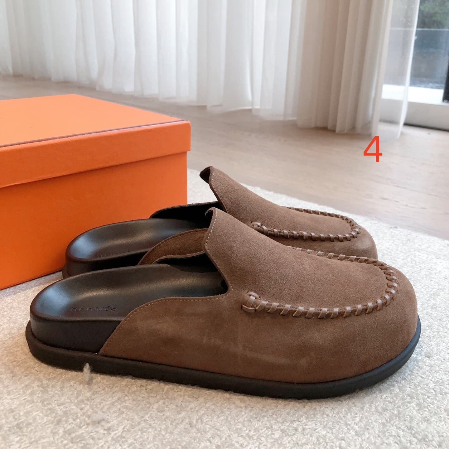 Hermes mule Shoes Men Women