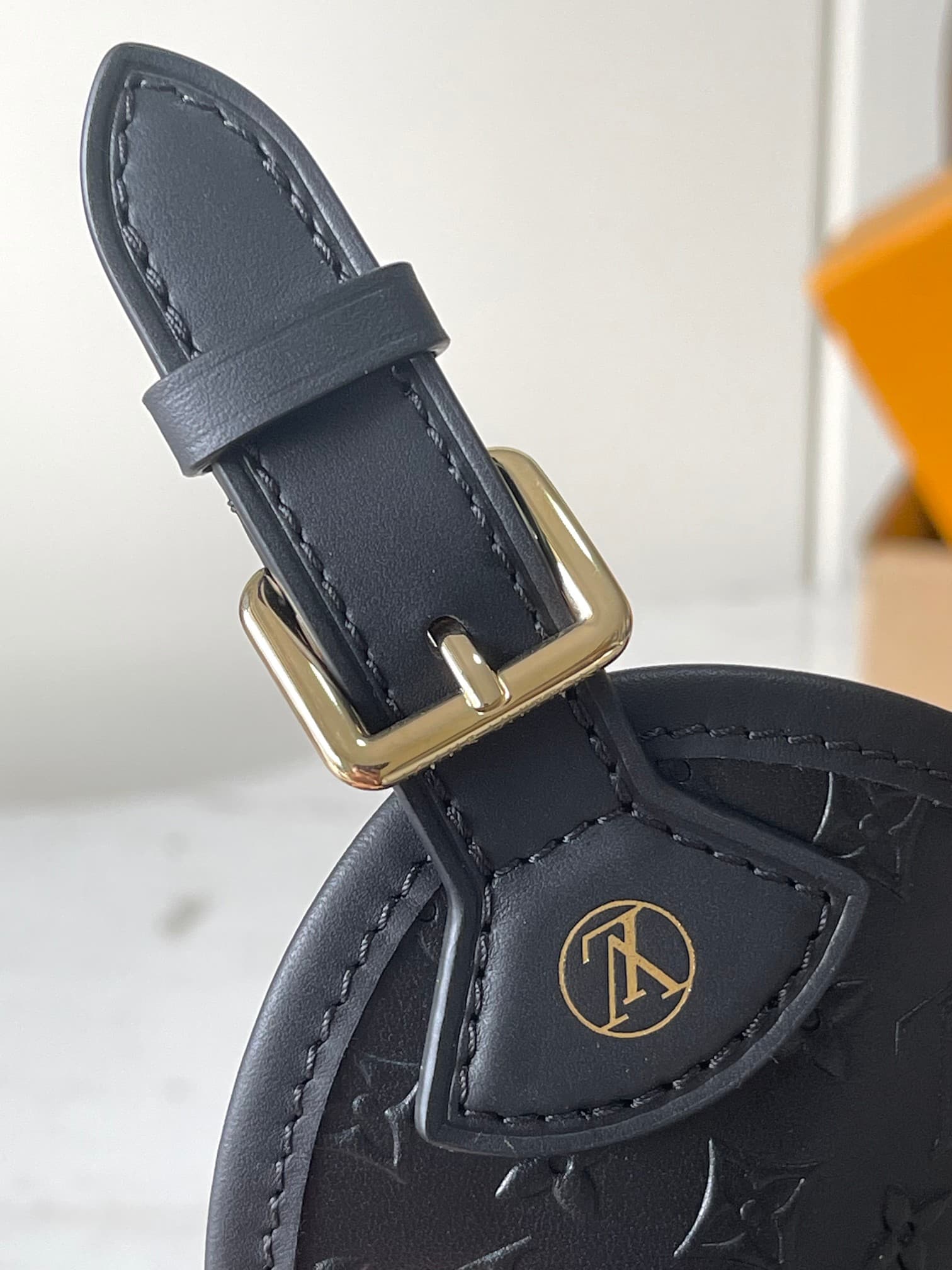 Louis Vuitton Odyssée Black Calfskin leather M25554 TOP