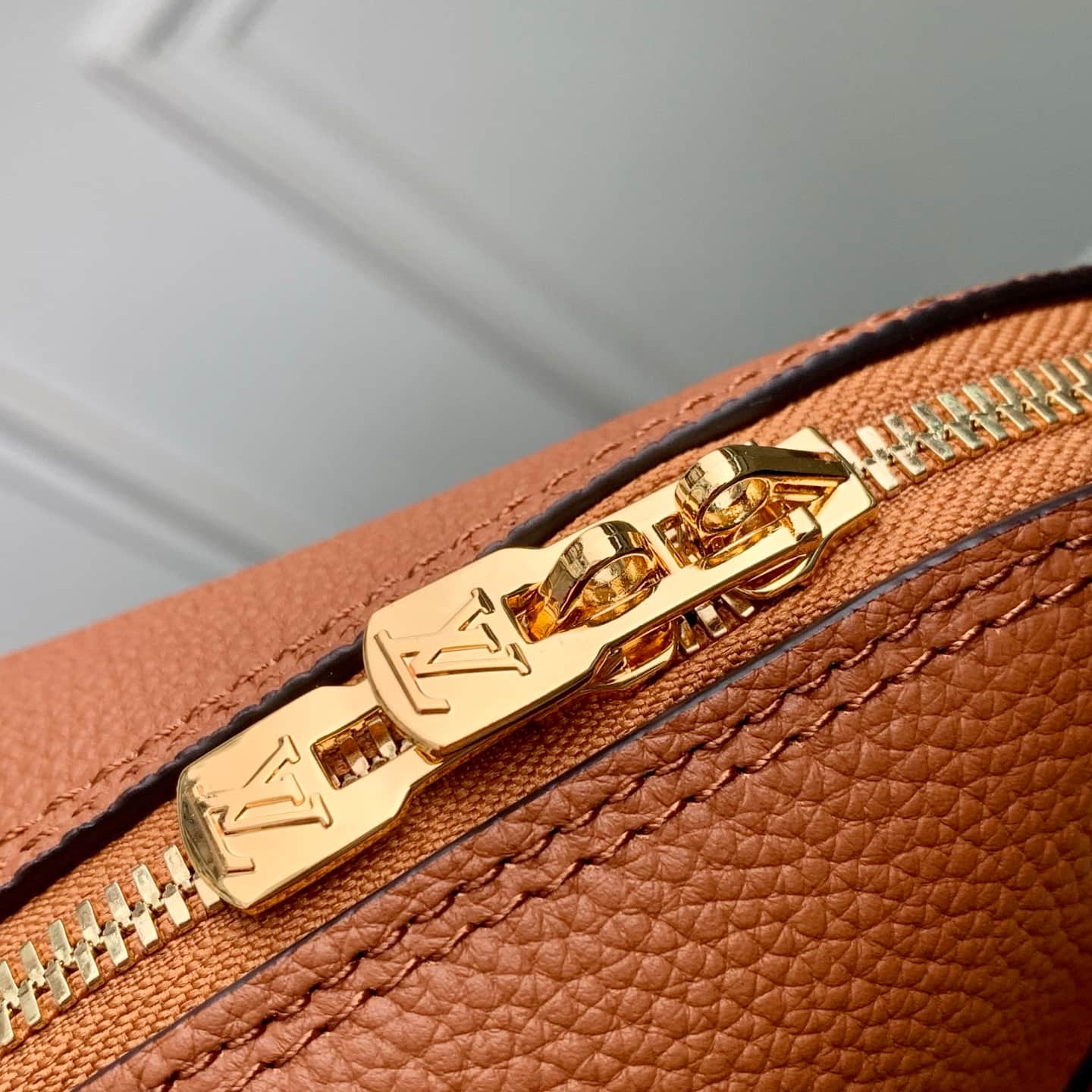 Louis Vuitton Alma Trunk BB Tan Calfskin leather M29091 High