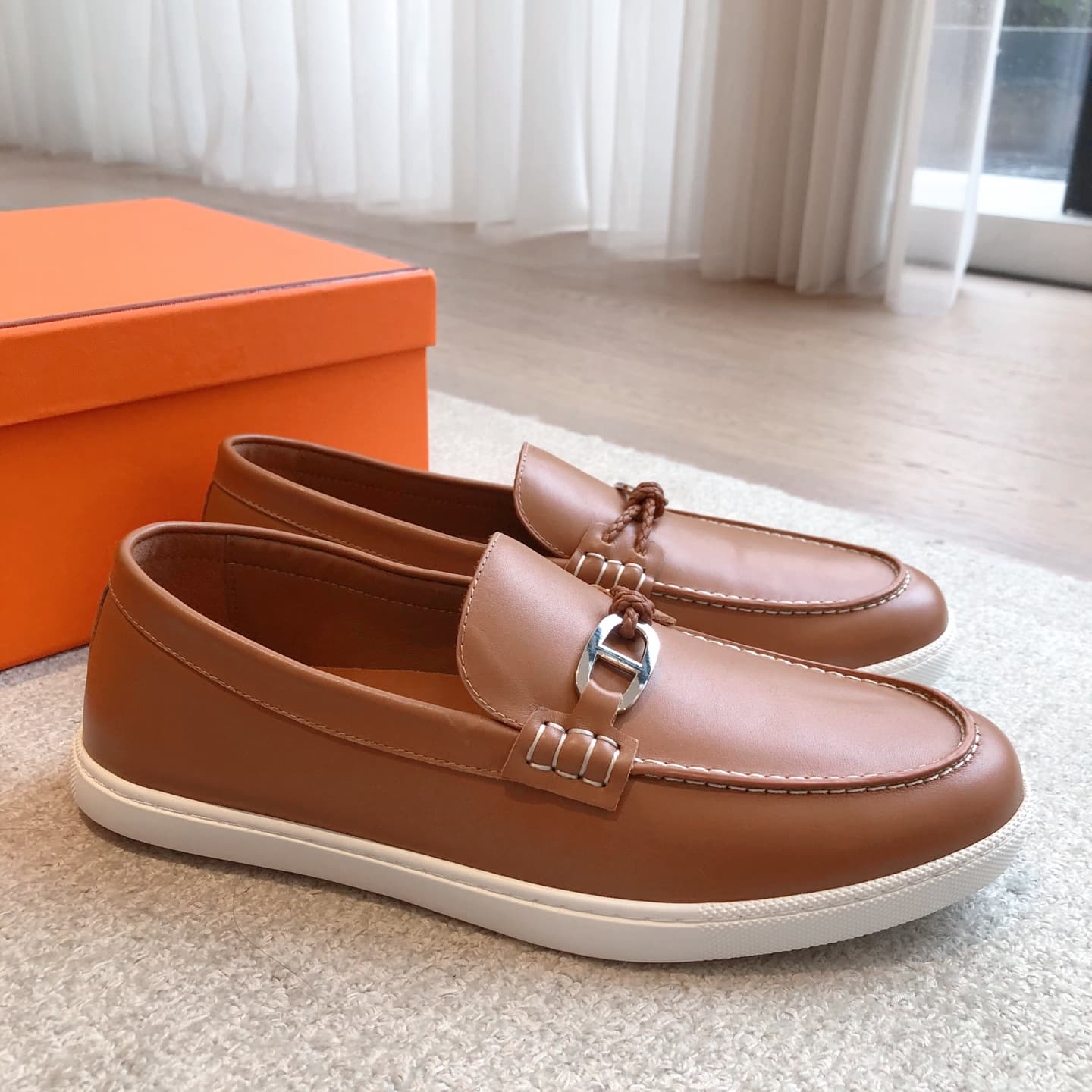 Hermes Ignacio loafer Shoes Men Women
