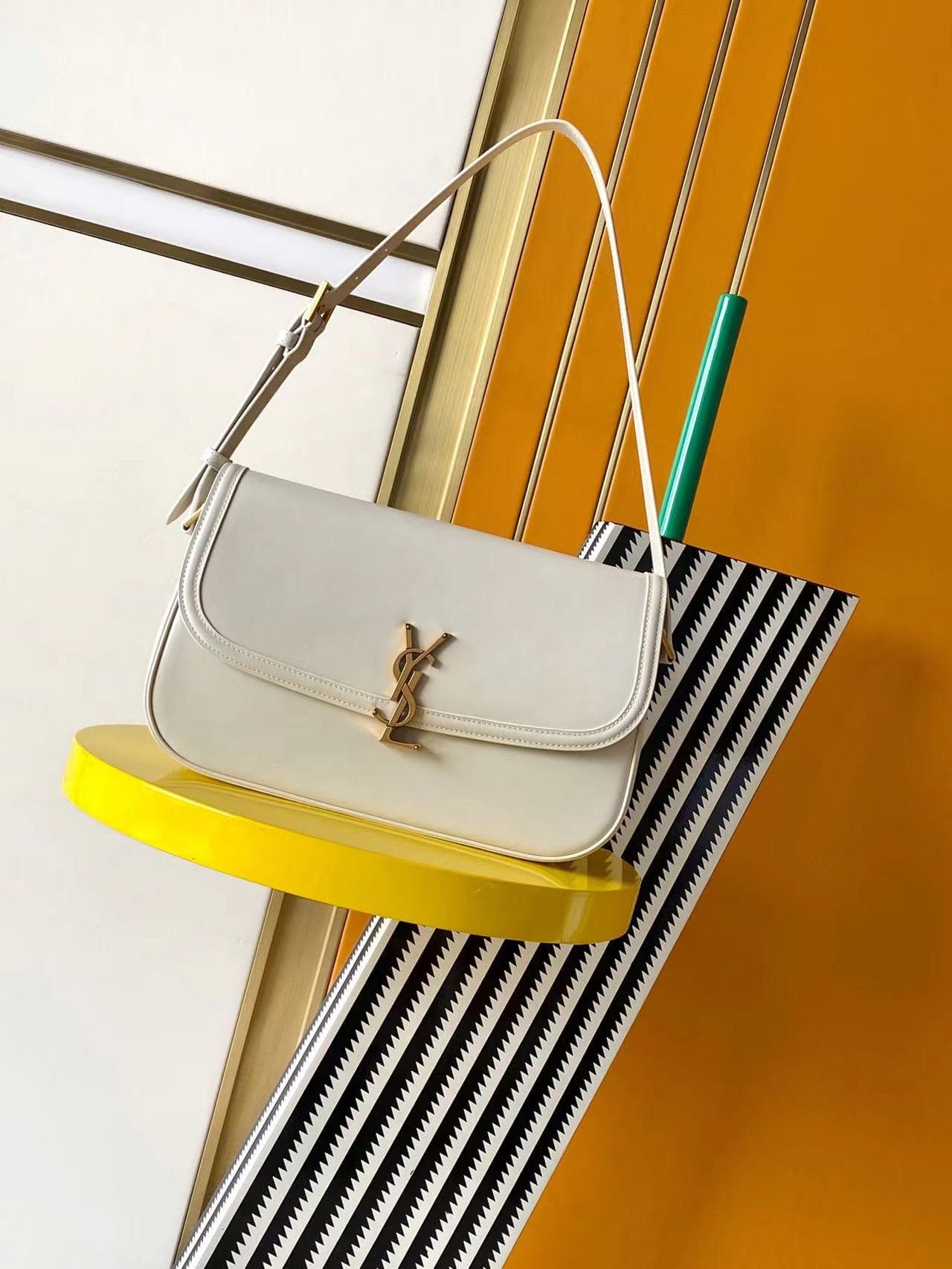 SAINT LAURENT SOLFERINO LARGE IN BOX High