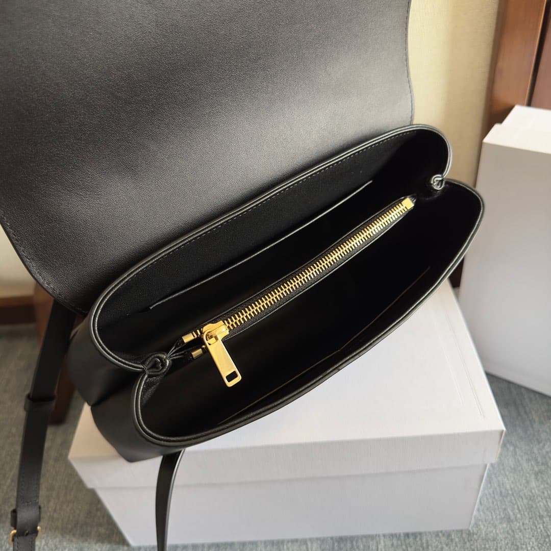 Celine Small Nino bag in Black Supple Calfskin High