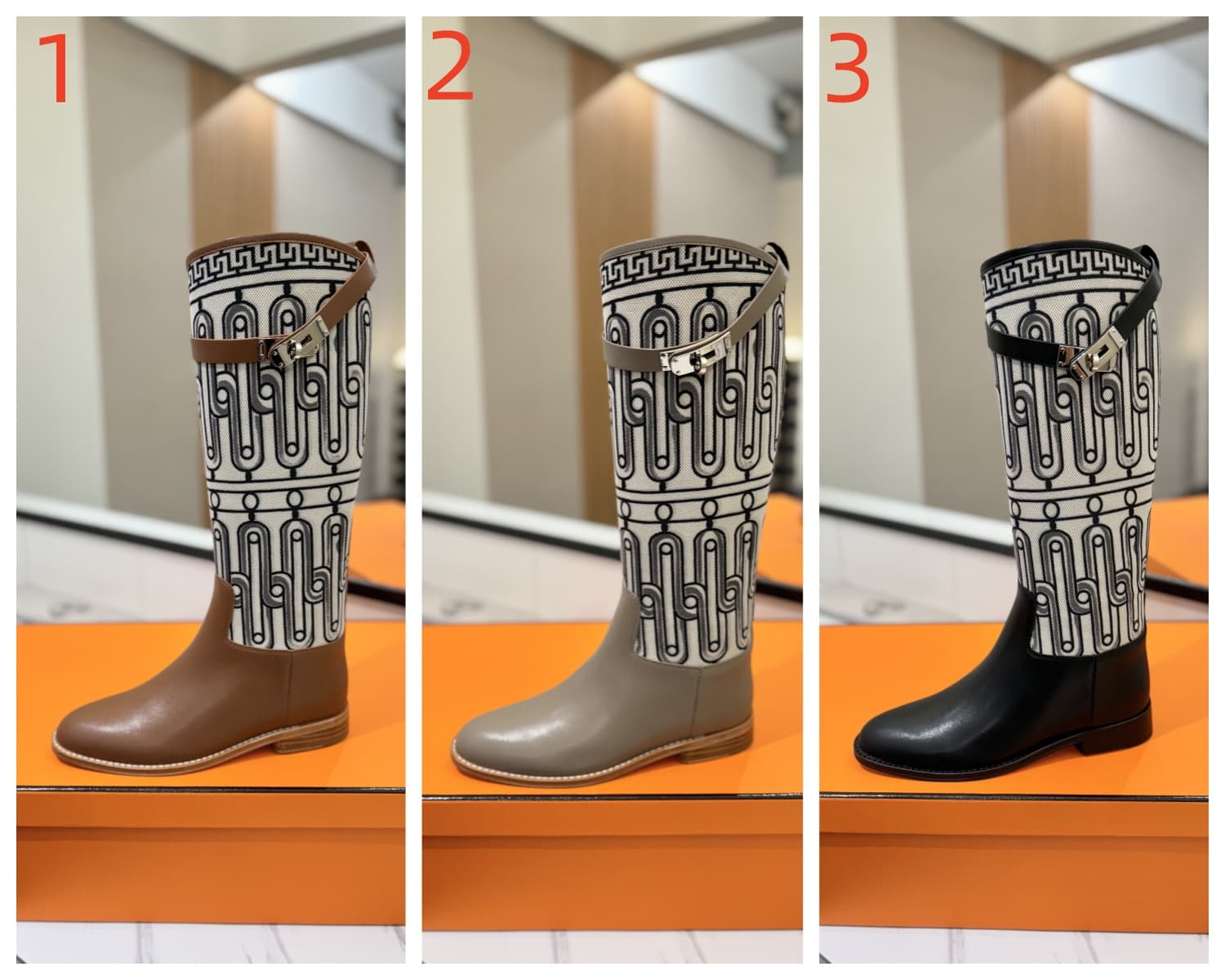 Hermes Jumping Boots Shoes Women
