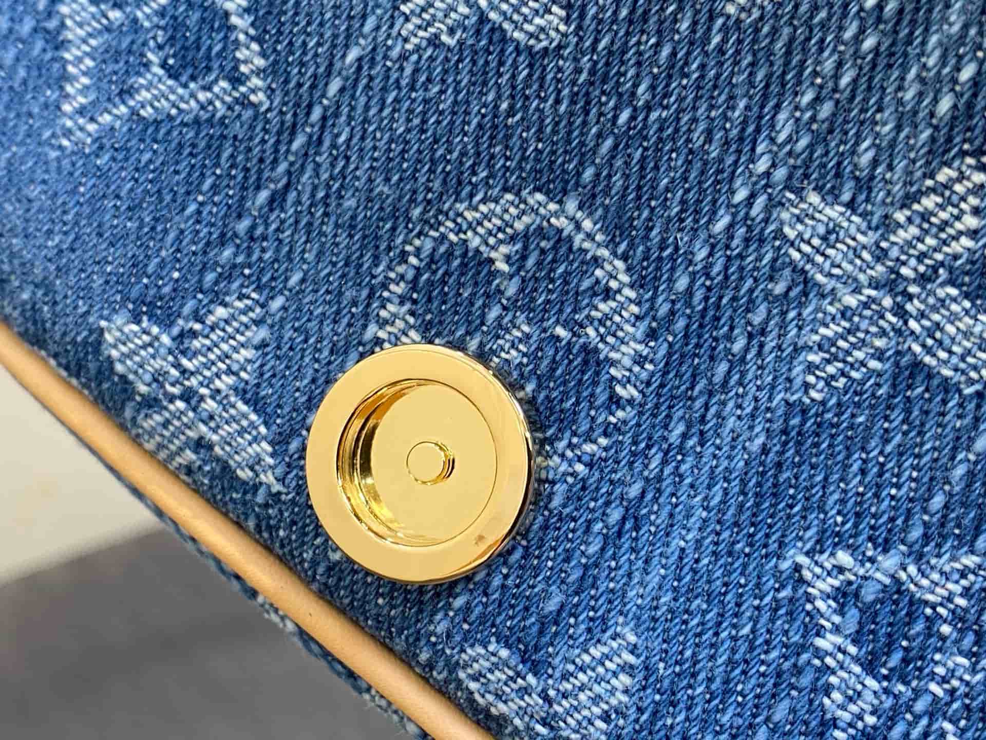 Louis Vuitton Nano Diane M27700 Blue Denim High
