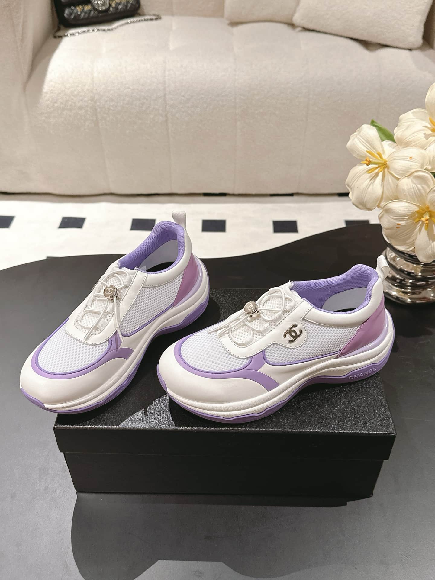 Chanel Trainers Sneaker Shoes Women