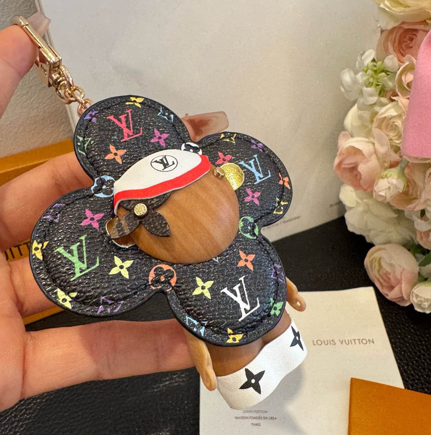 Louis Vuitton Vivienne Baker Bag Charm Key Holder