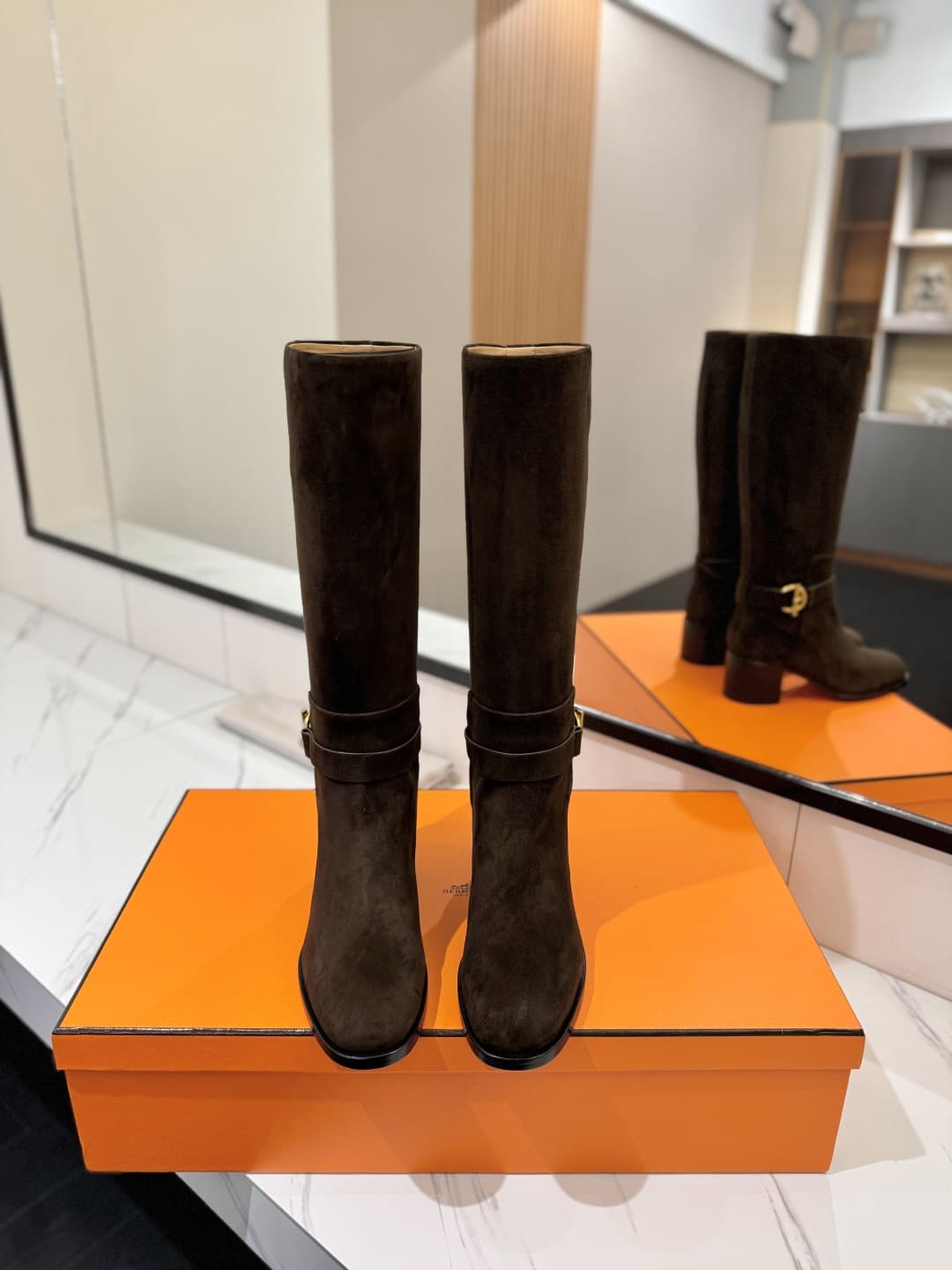 Hermes Justine 50 boots Shoes Women