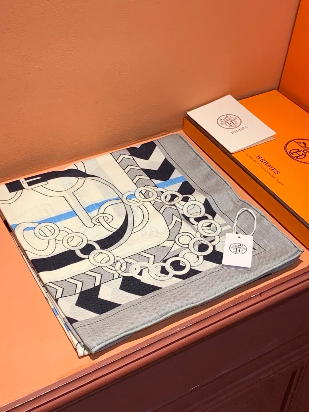 Hermes Panoplie Equestre silk scarf