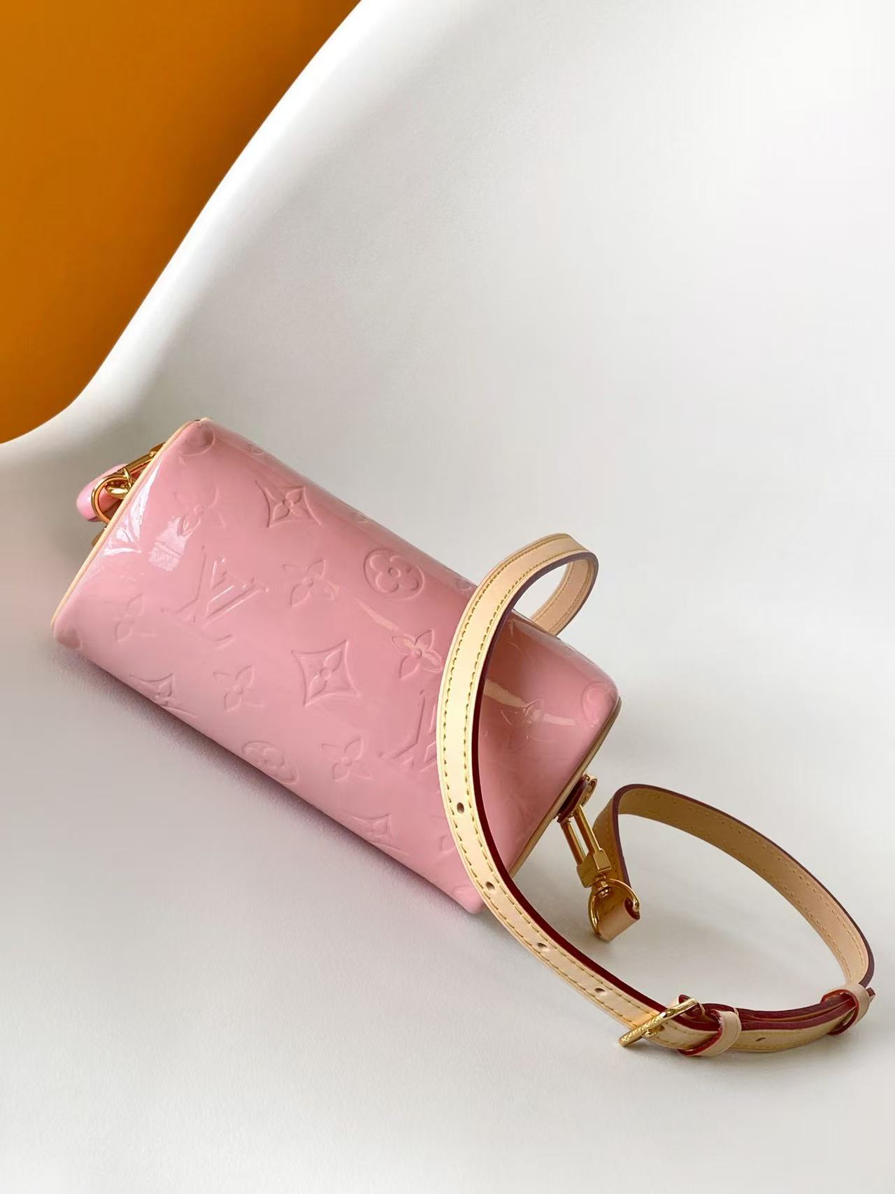 Louis Vuitton Nano Speedy Bag Monogram Vernis Calfskin High