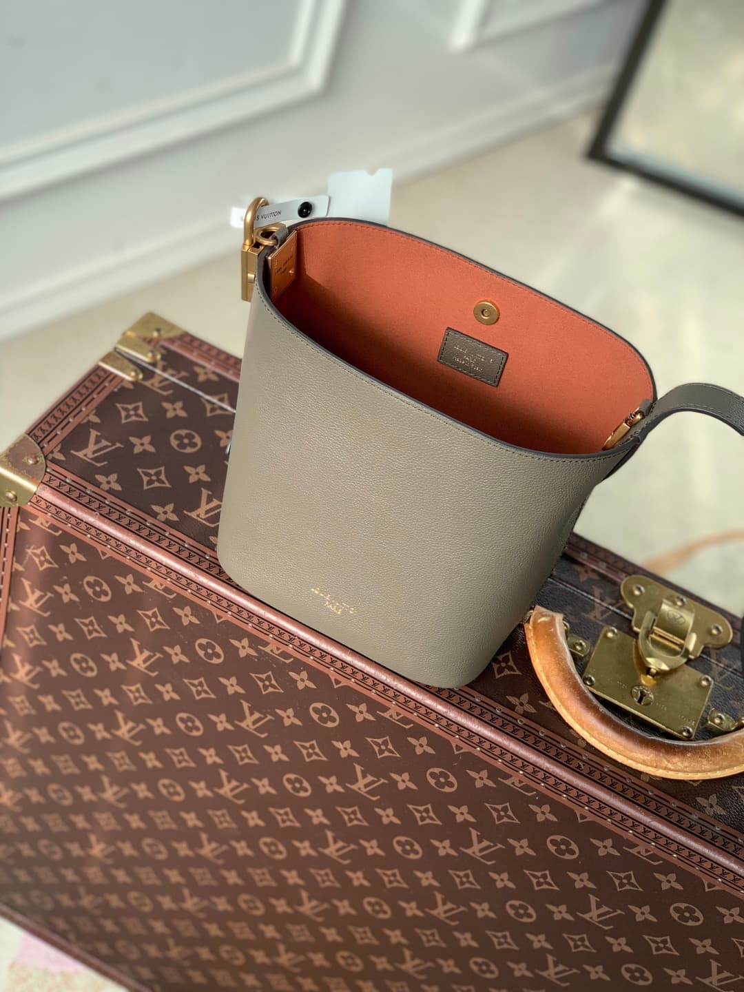 Louis Vuitton All In BB Calf leather M25544 Smoke High