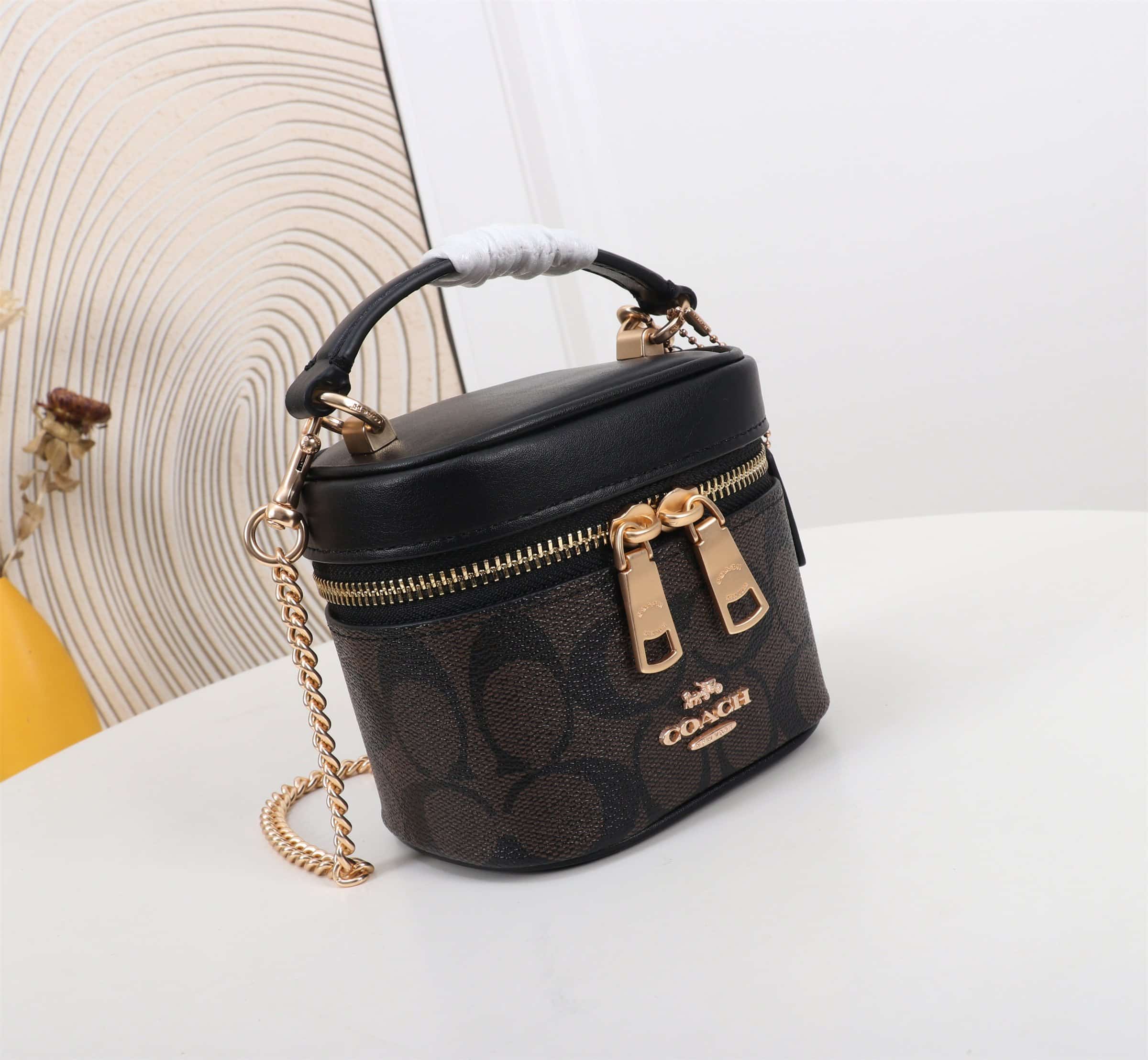 COACH Ava Crossbody Bag in Signature Canvas Brown CY733 High
