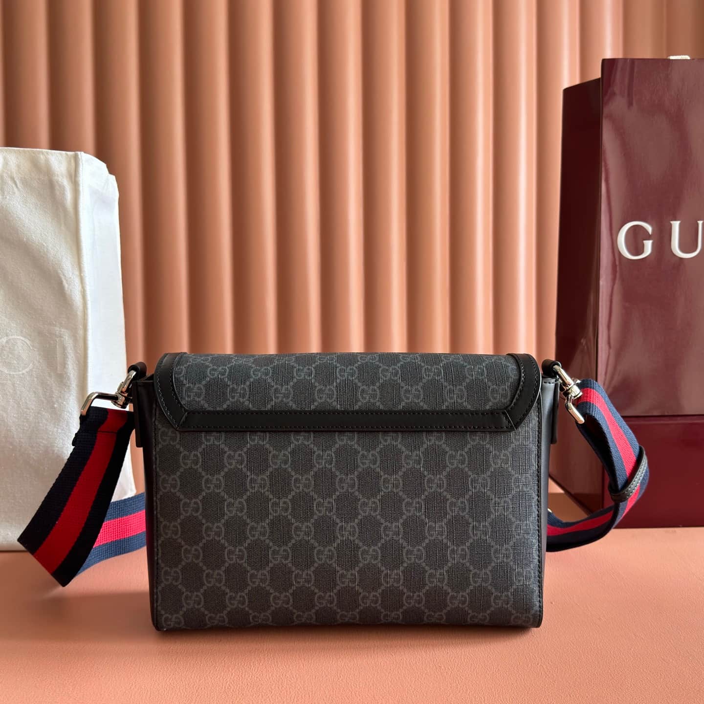 Gucci GG Supreme canvas messenger bag 771167 High