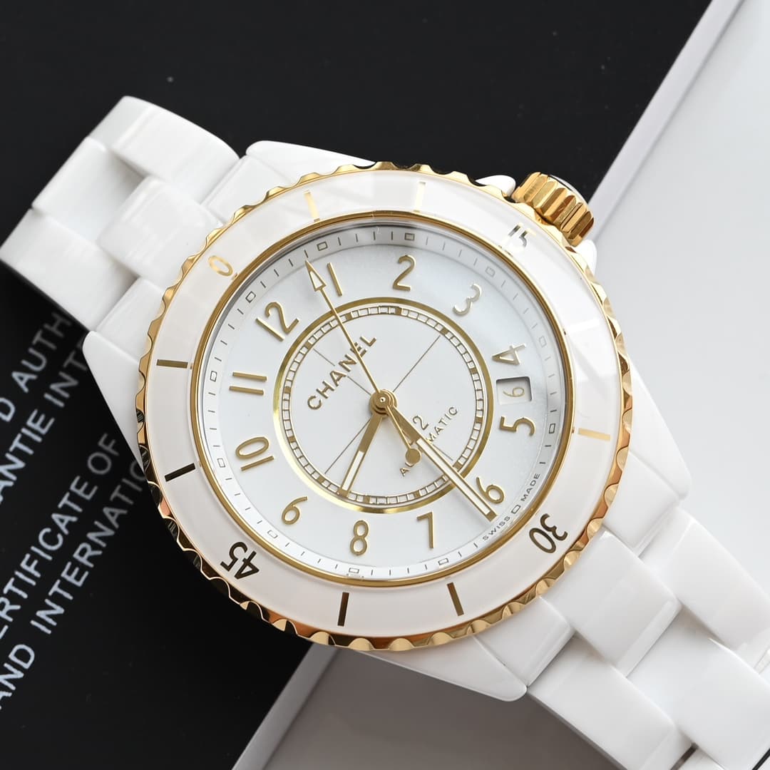 Chanel J12 Watch TOP Caliber 12.1- White Ceramic