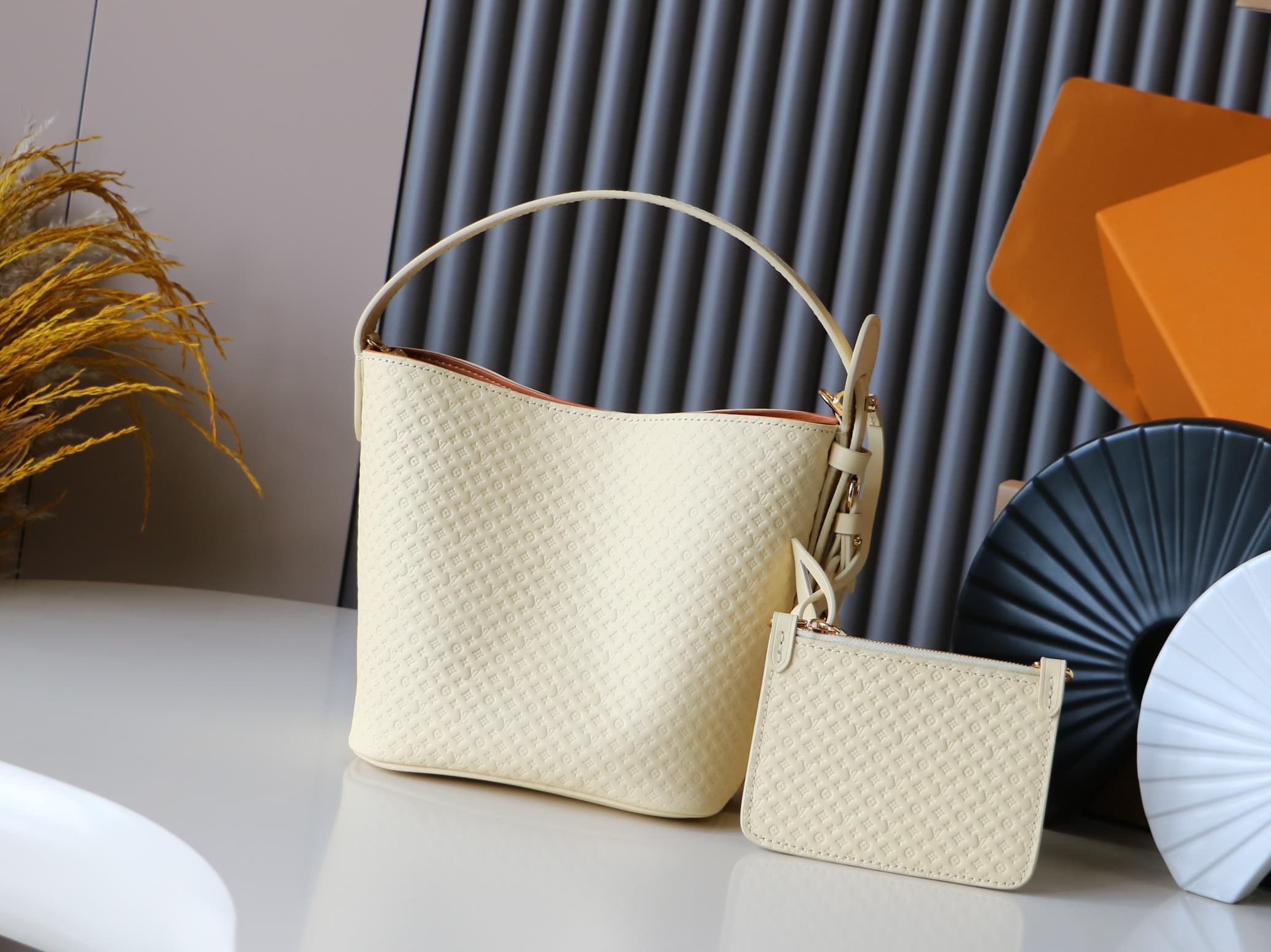 Louis Vuitton All In BB Banane Calfskin leather M29479 High