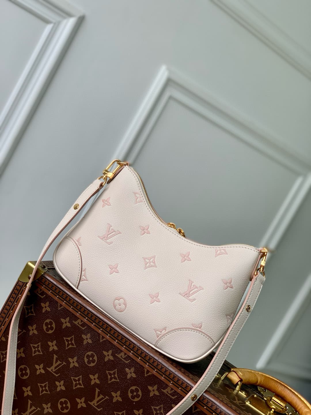 Louis Vuitton Boulogne Monogram Empreinte Leather M14634 Eden High