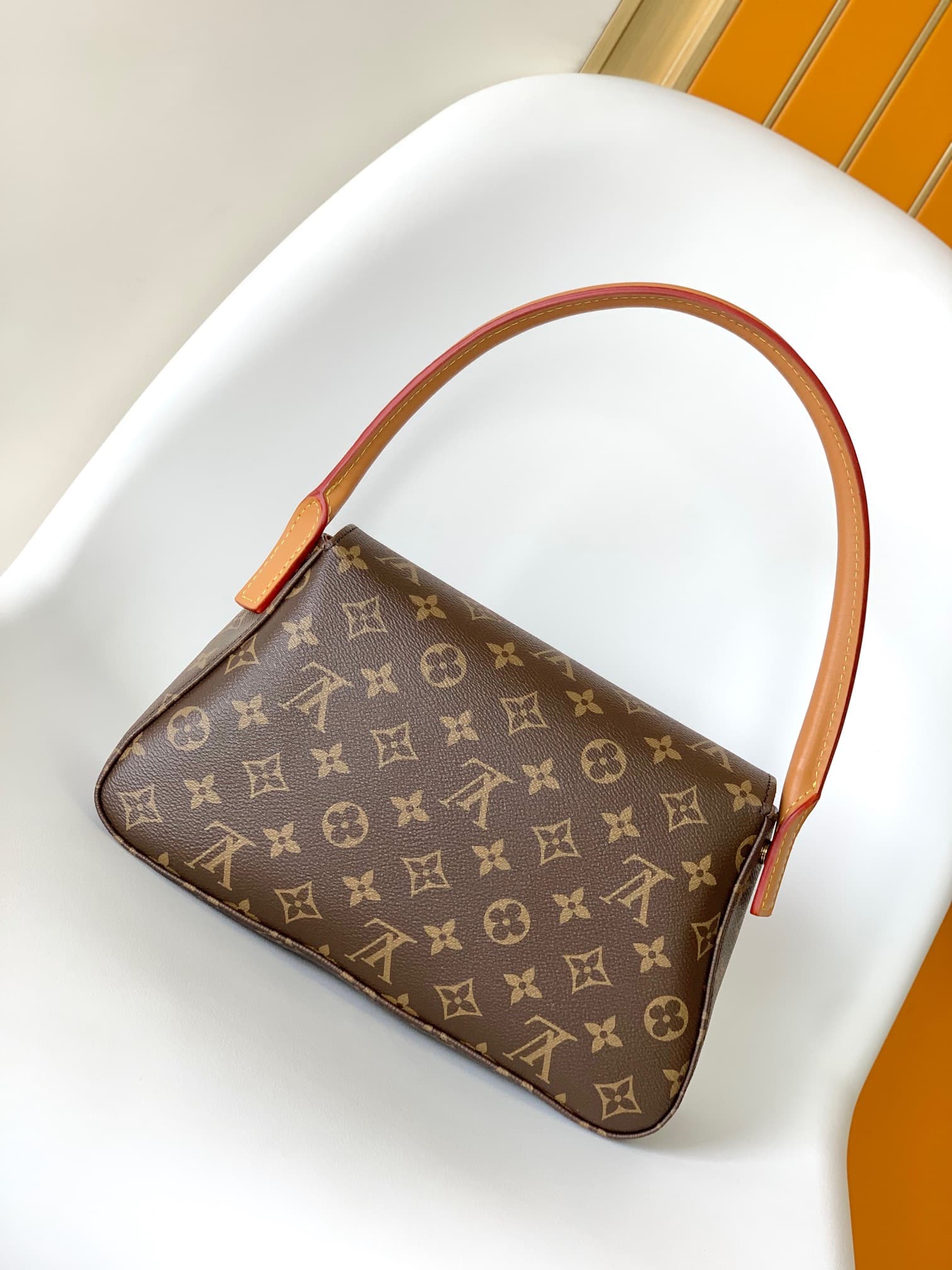 Louis Vuitton Mini Looping Bag in Monogram Canvas M51147 High