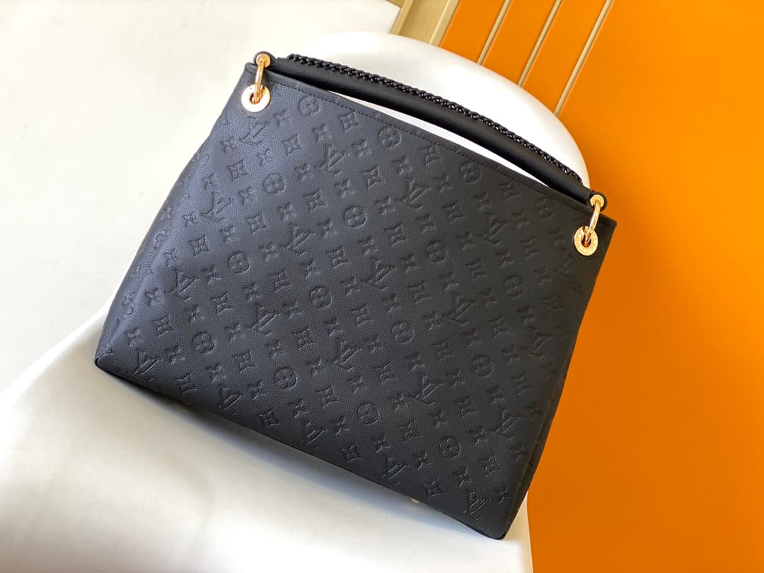 Louis Vuitton Surene MM handbag Monogram Empreinte embossed leather M41066 High
