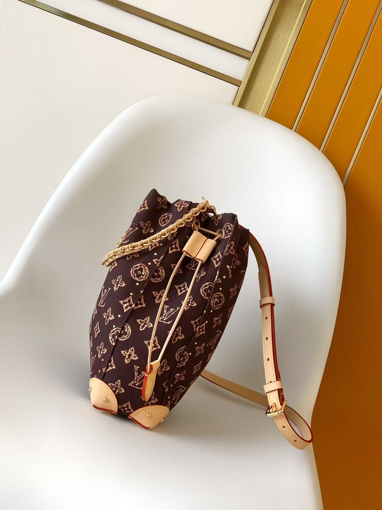 Louis Vuitton Noé Trunk Monogram Origine Ebène Coated canvas M28103 High