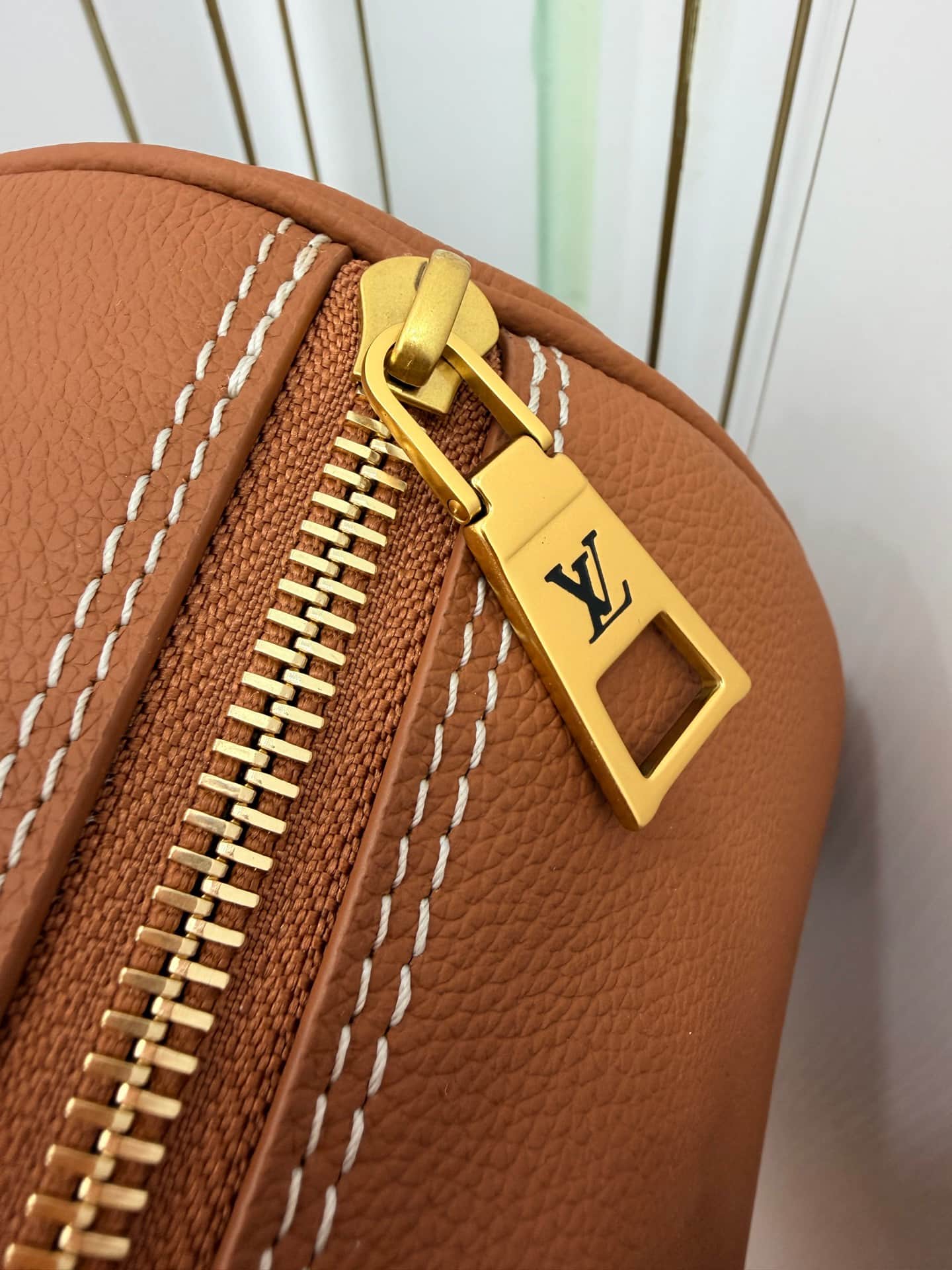 Louis Vuitton Speedy Soft 30 Low Key Cognac Grained Calf leather M24892 TOP