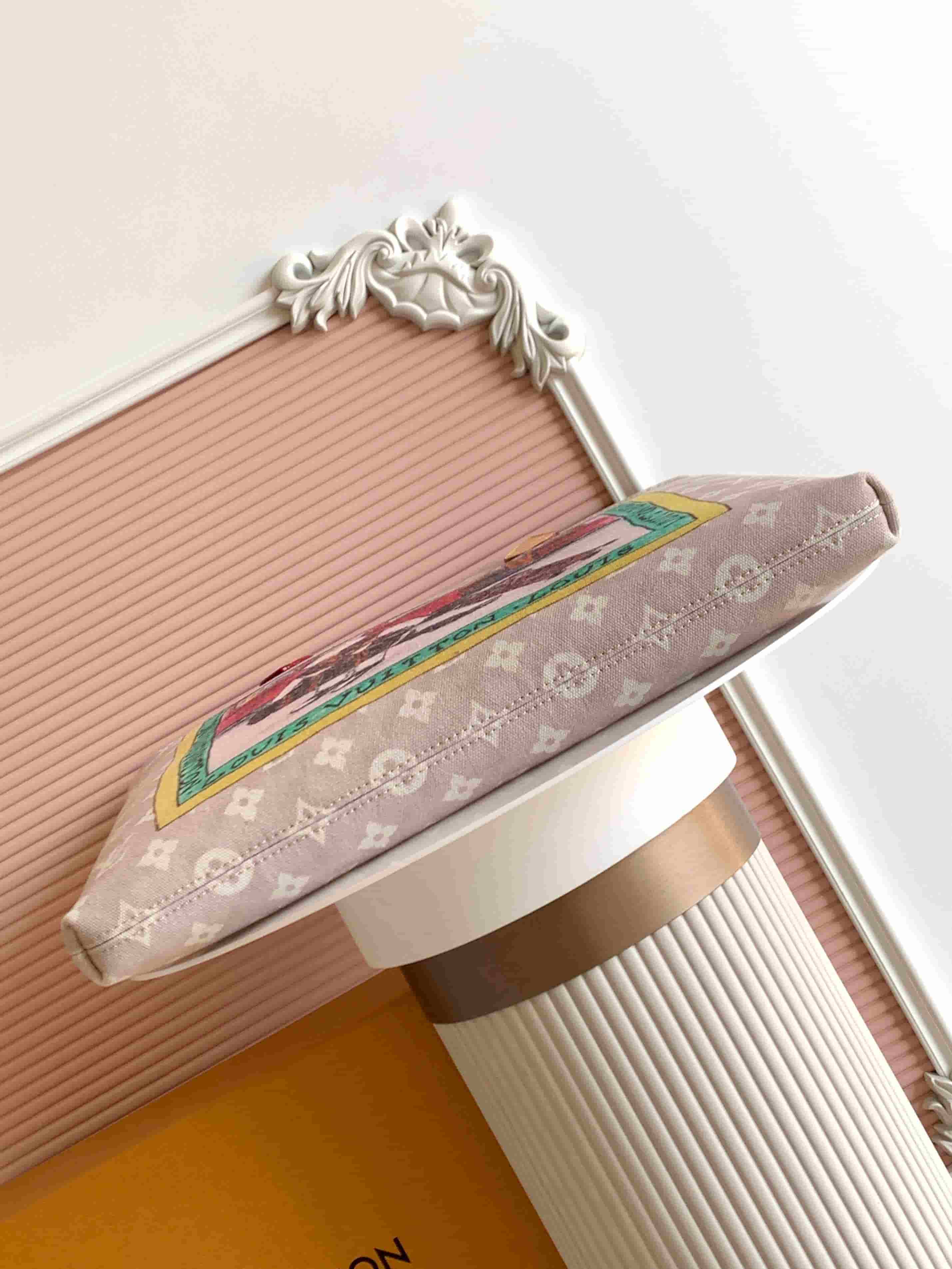 Louis Vuitton Carry It Meowgram cotton-canvas M15128 High