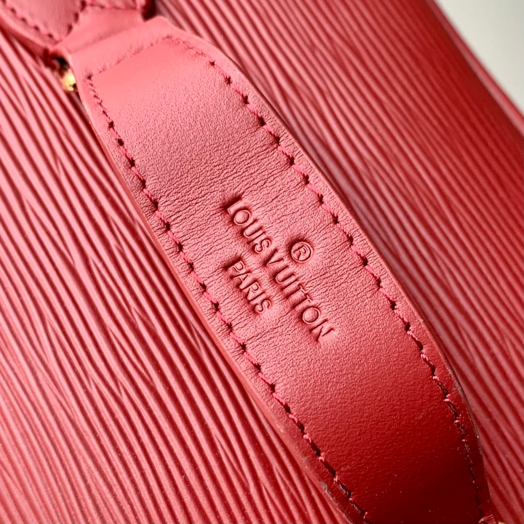 Louis Vuitton Nice BB Epi grained leather Monogram M25856 Monogram Red High