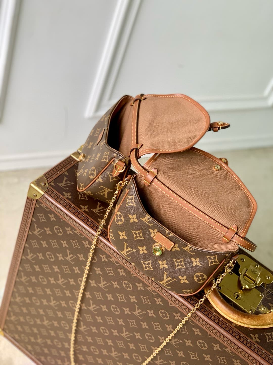 Louis Vuitton Duo BB Monogram Coated canvas M26592 High