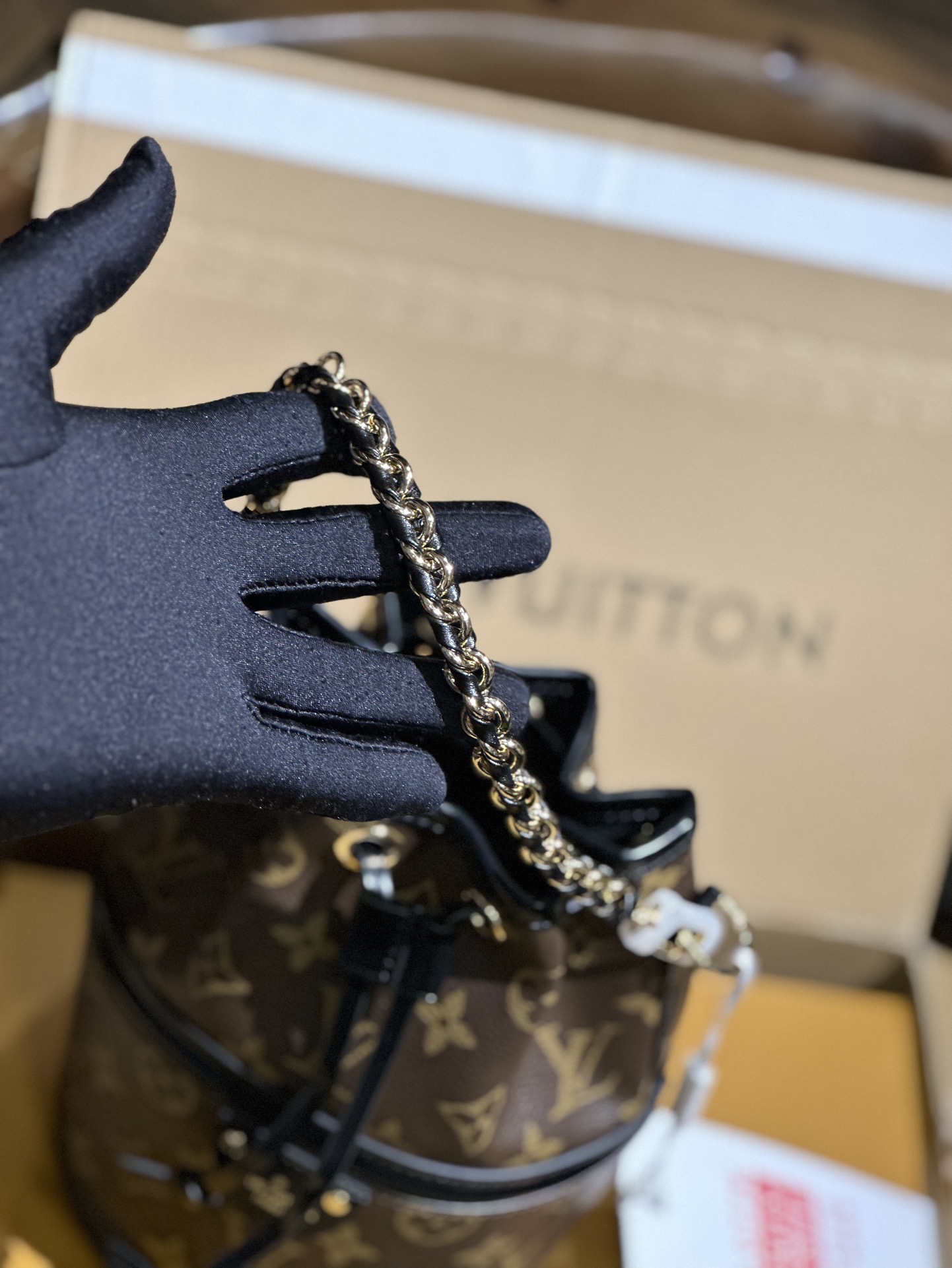 Louis Vuitton Canoé Bucket Bag Monogram coated canvas M83480 High