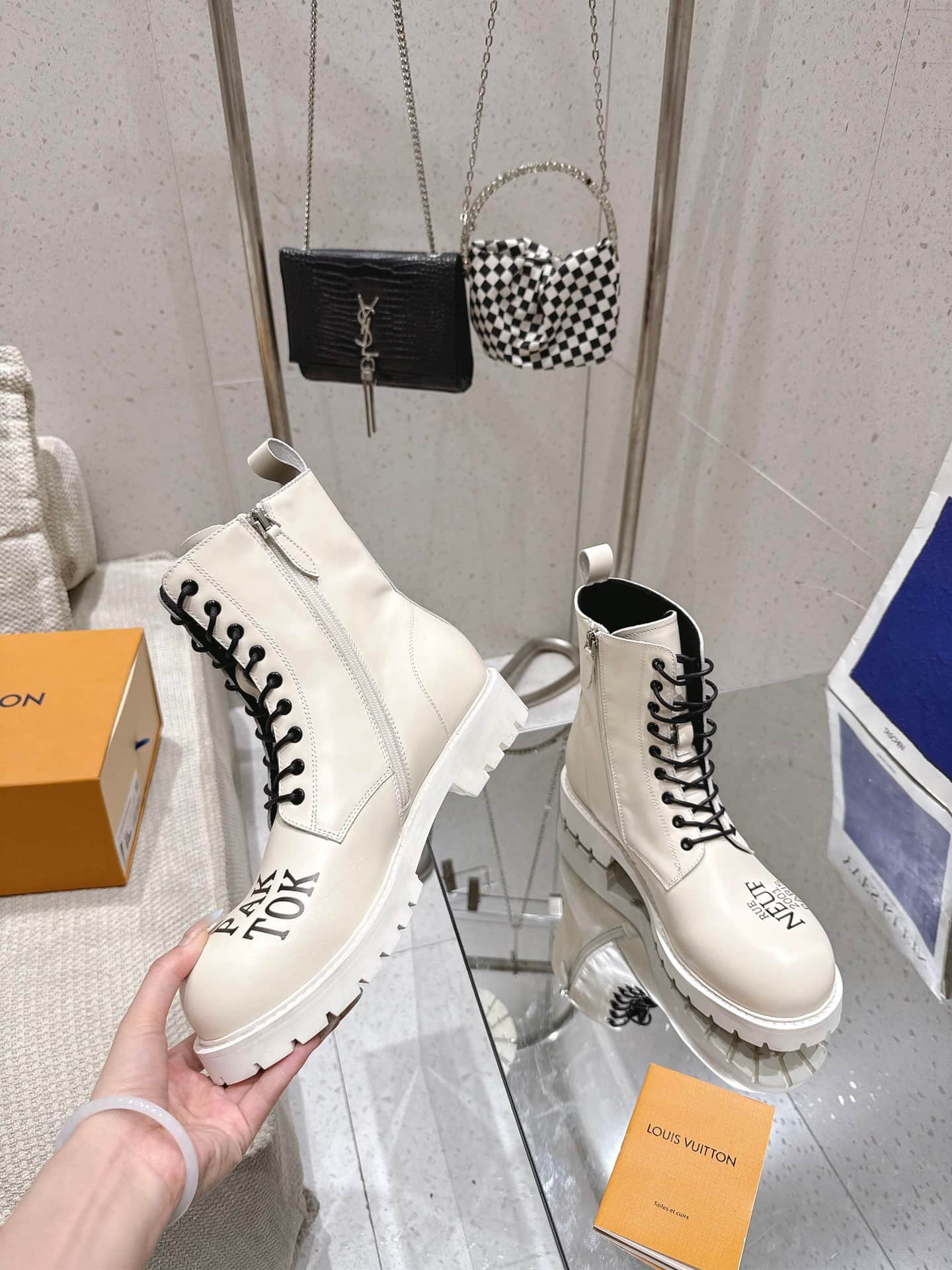 Louis Vuitton Boot Shoes Men Women