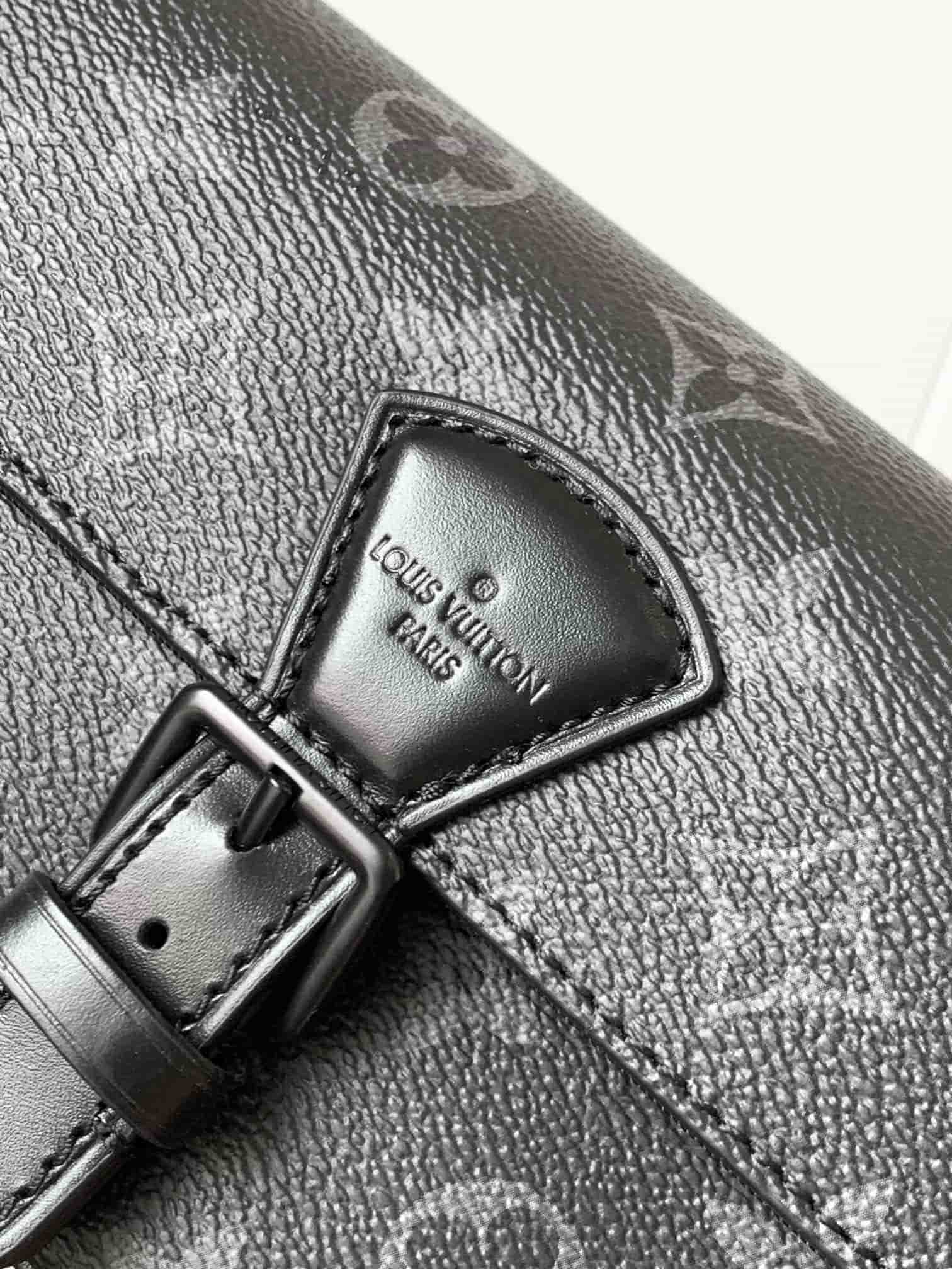 Louis Vuitton Montsouris Wearable Wallet Monogram Eclipse coated canvas M83567 High