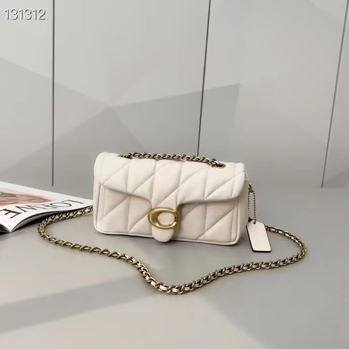 Coach Tabby Chain Crossbody Bag 19 With Quilting High