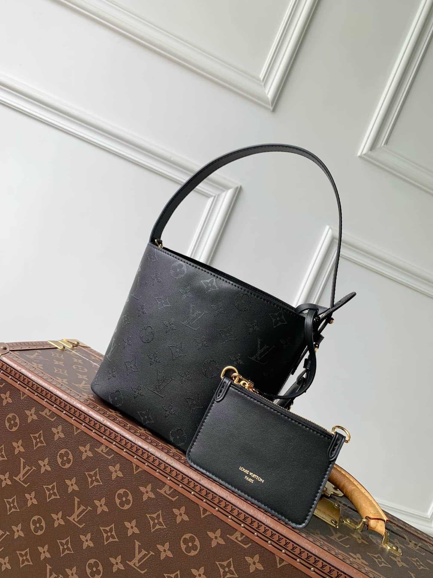 Louis Vuitton All In BB Boldly Black Calfskin leather M3A156 High