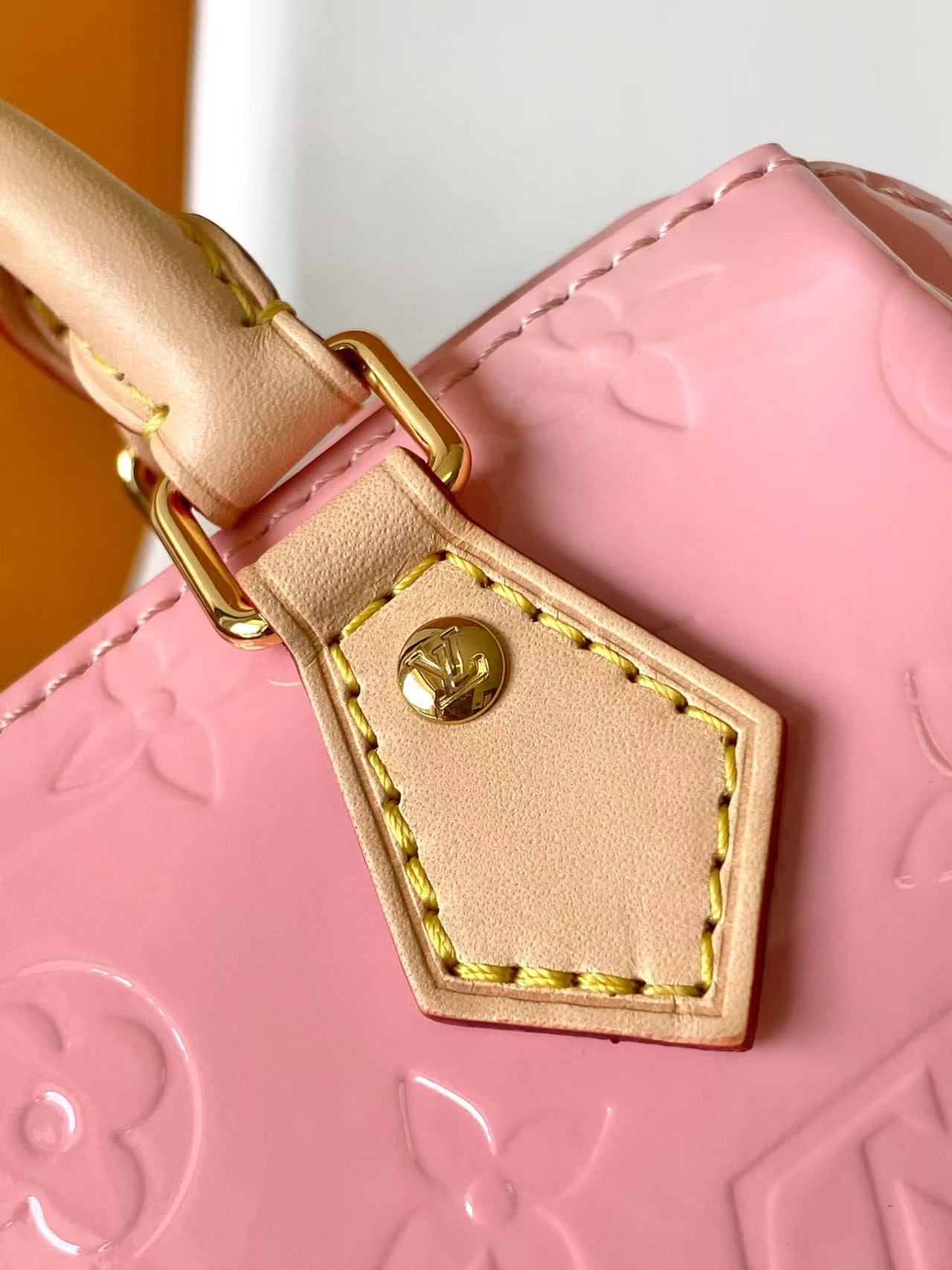 Louis Vuitton Nano Speedy Bag Monogram Vernis Calfskin High