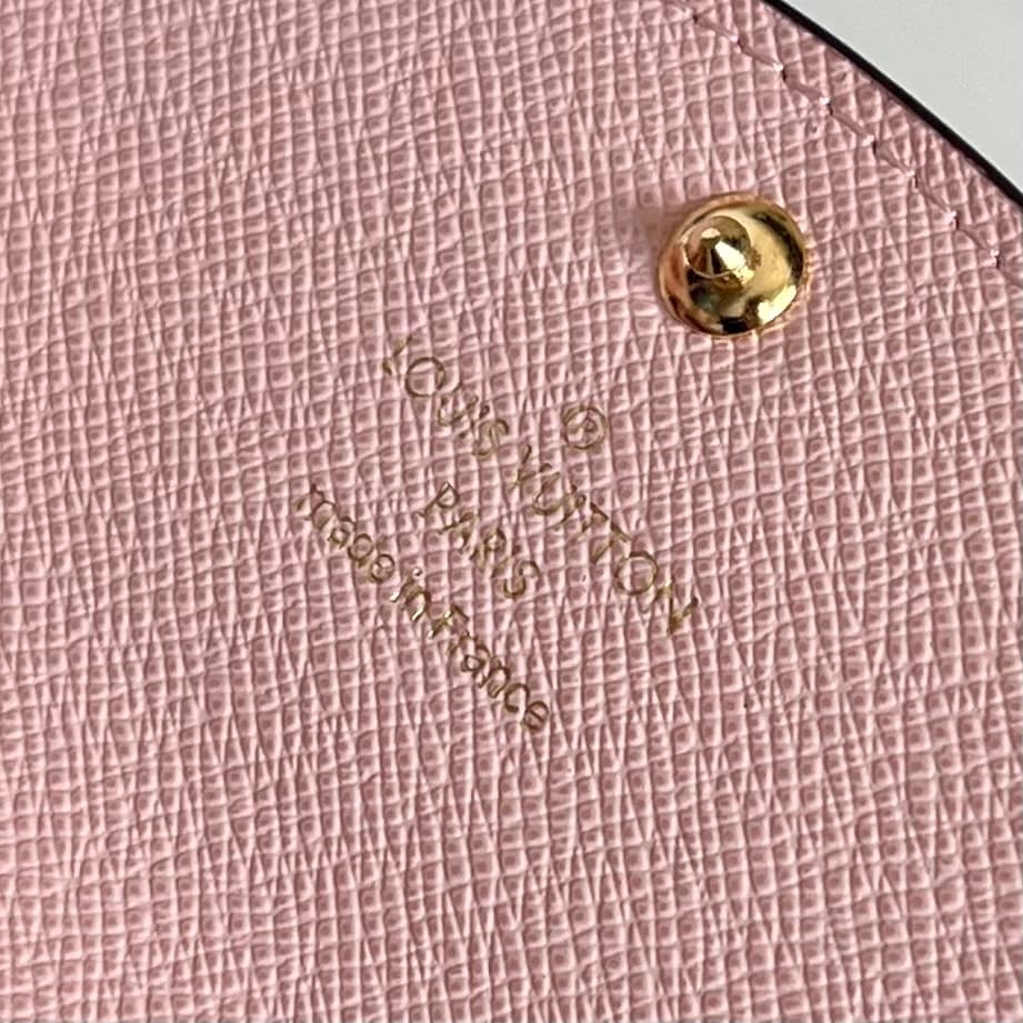 Louis Vuitton Monogram Canvas & Leather Rosalie Coin Purse M62361 Pink High