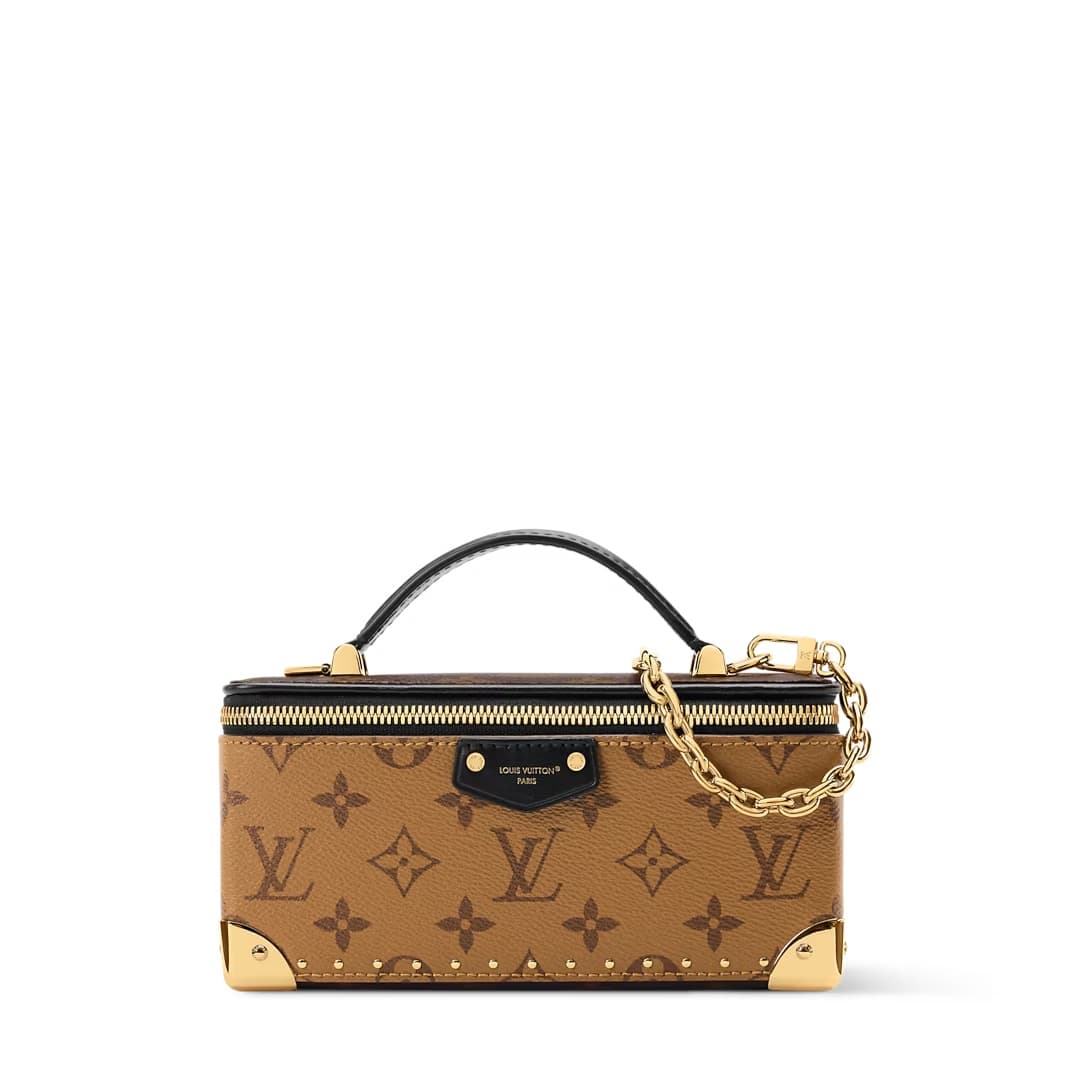 Louis Vuitton Vanity Pouch Trunk Monogram Reverse Coated canvas M29548 TOP