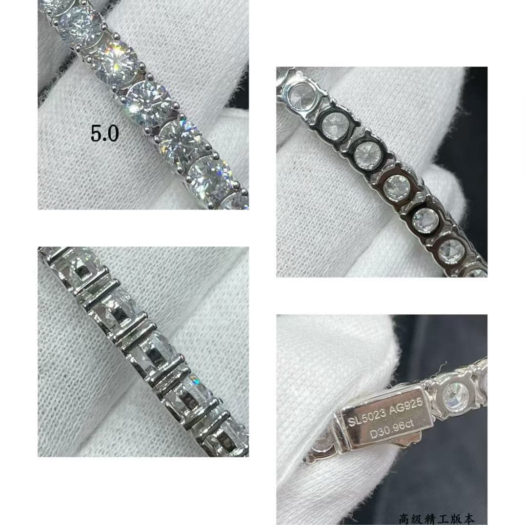 Cartier Necklace Hand-set high carbon diamonds 21754