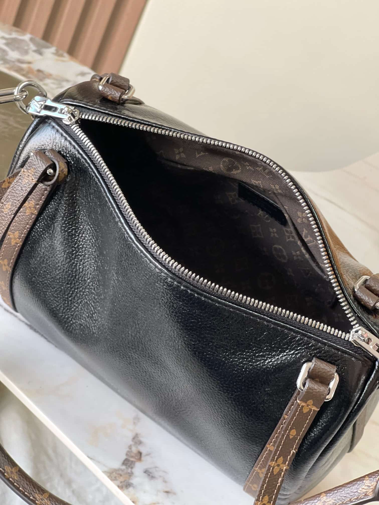 Louis Vuitton Express PM bag calfskin leather in black M27920 TOP