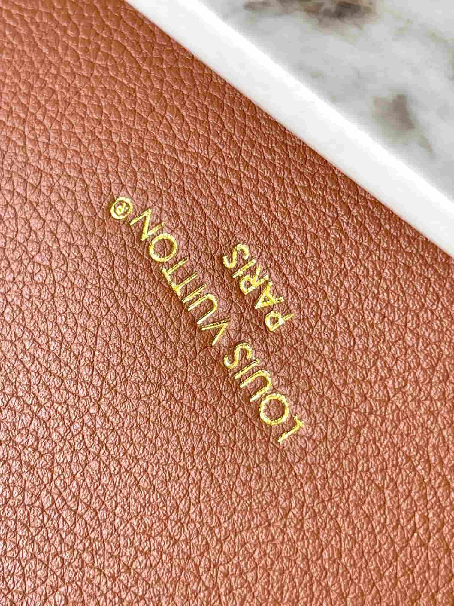 Louis Vuitton Low Key Cookie MM Cognac Calf leather M14642 TOP