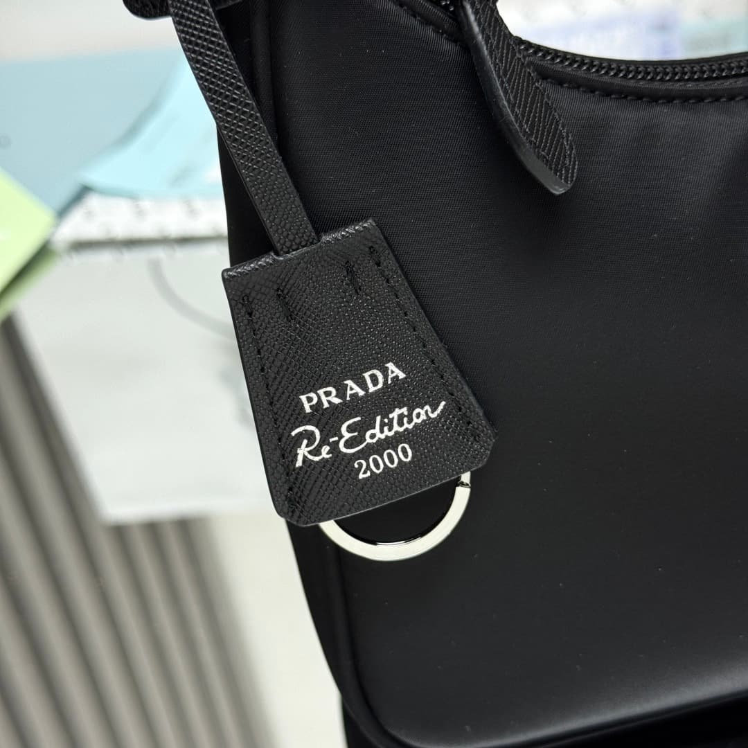 Prada Re-Nylon Re-Edition 2000 mini-bag Black Recycled Polyamide 1NE515 High