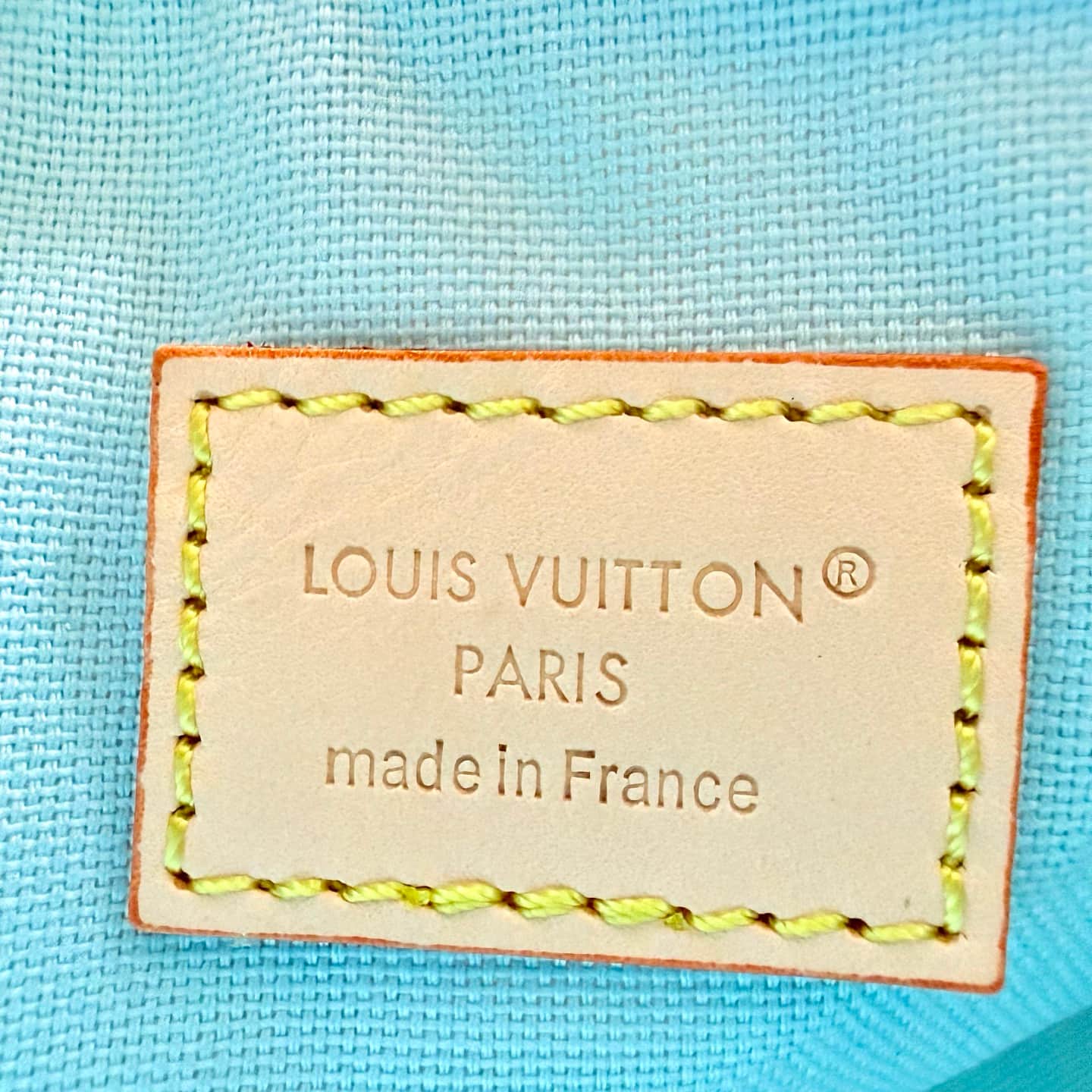 Louis Vuitton Nano Speedy Damier Azur/Olympus Blue/White Coated canvas N40918 High
