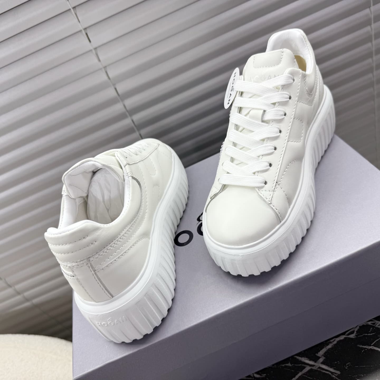 Hogan H-Stripes Sneakers Shoes Women