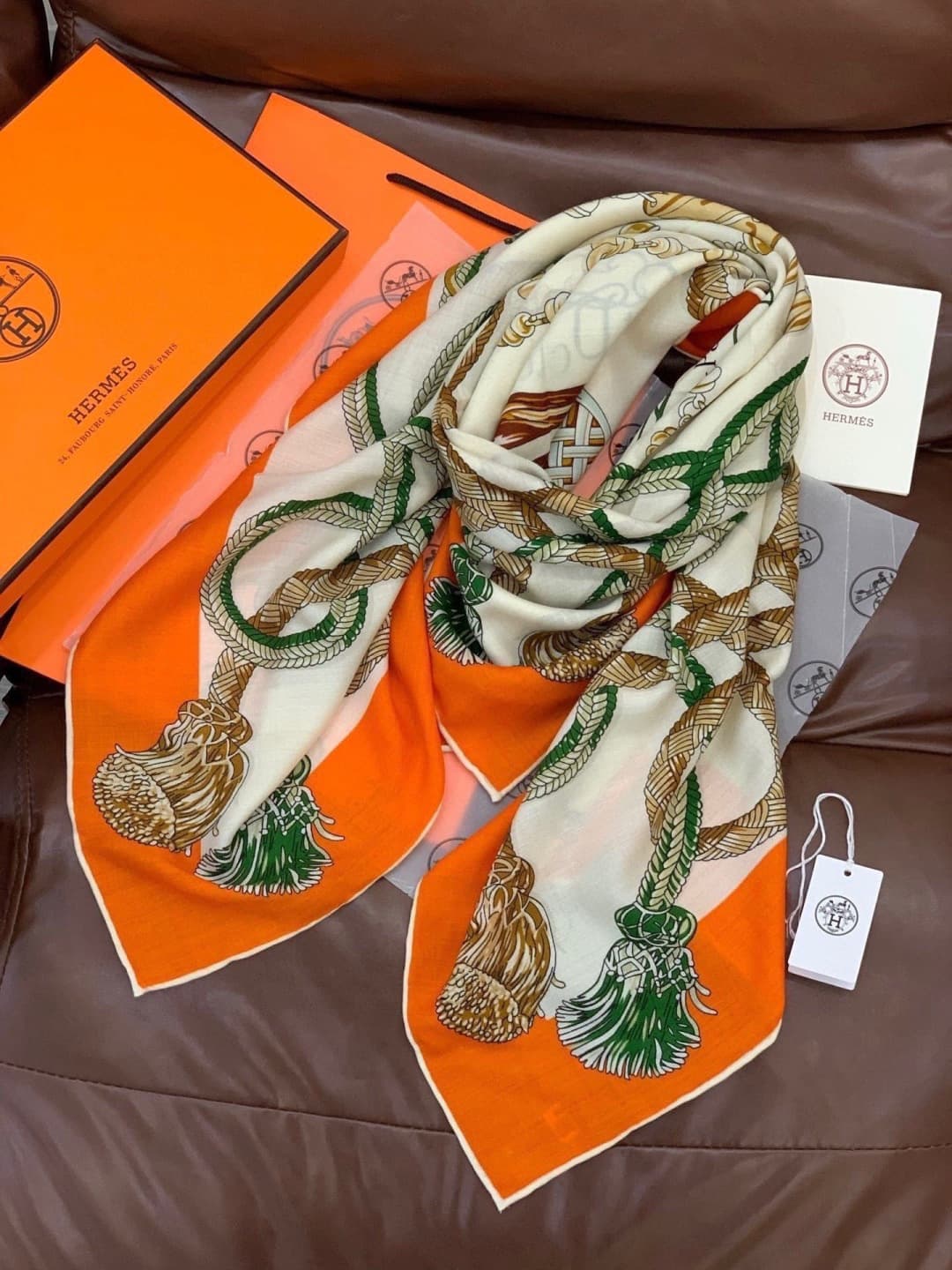 Hermes Palefroi shawl Square