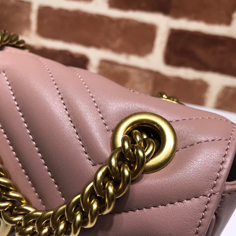 GG Marmont mini matelassé shoulder bag 446744 High