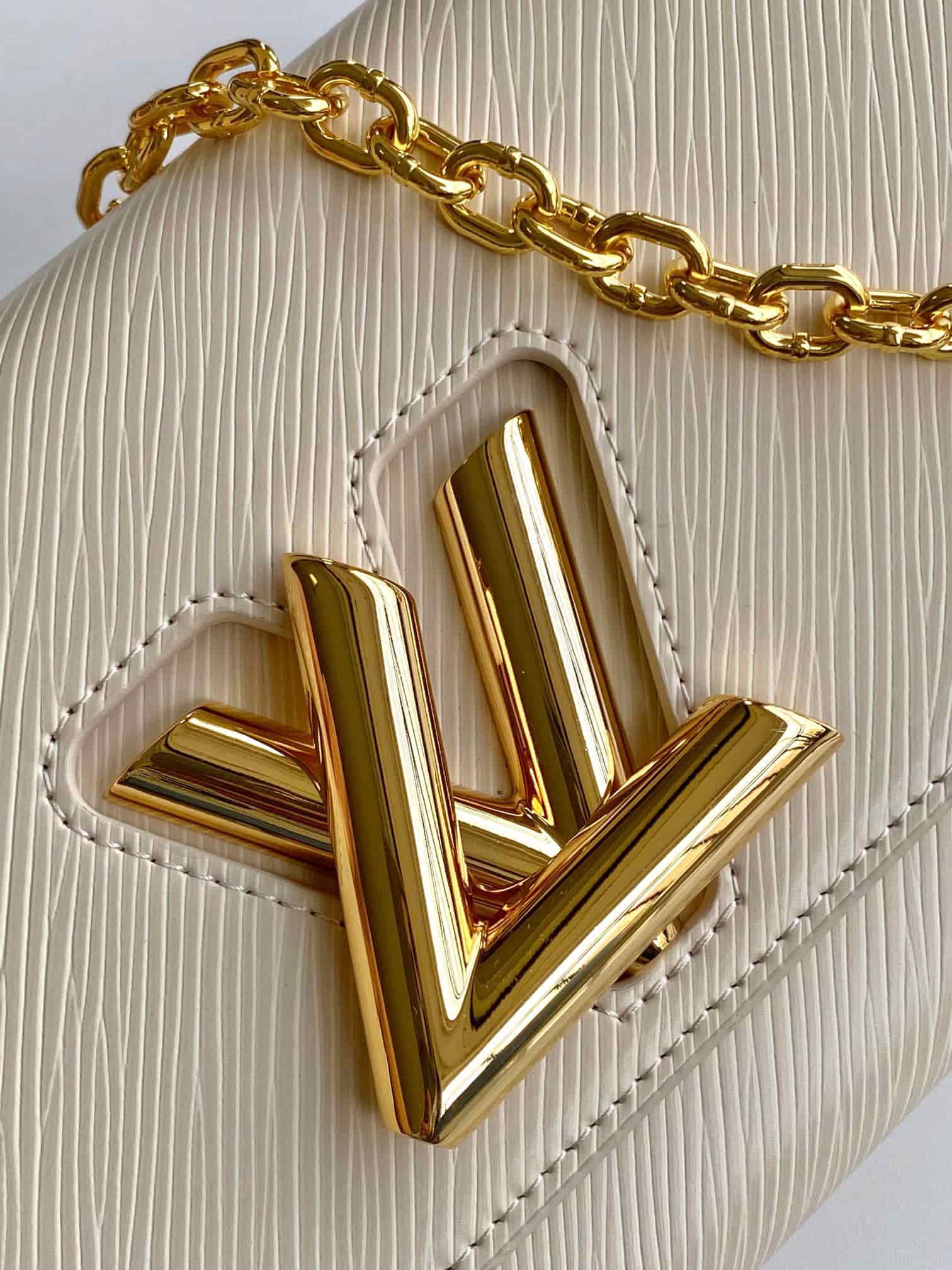 Louis Vuitton Twist West Quartz White Epi grained cowhide leather M24550 High